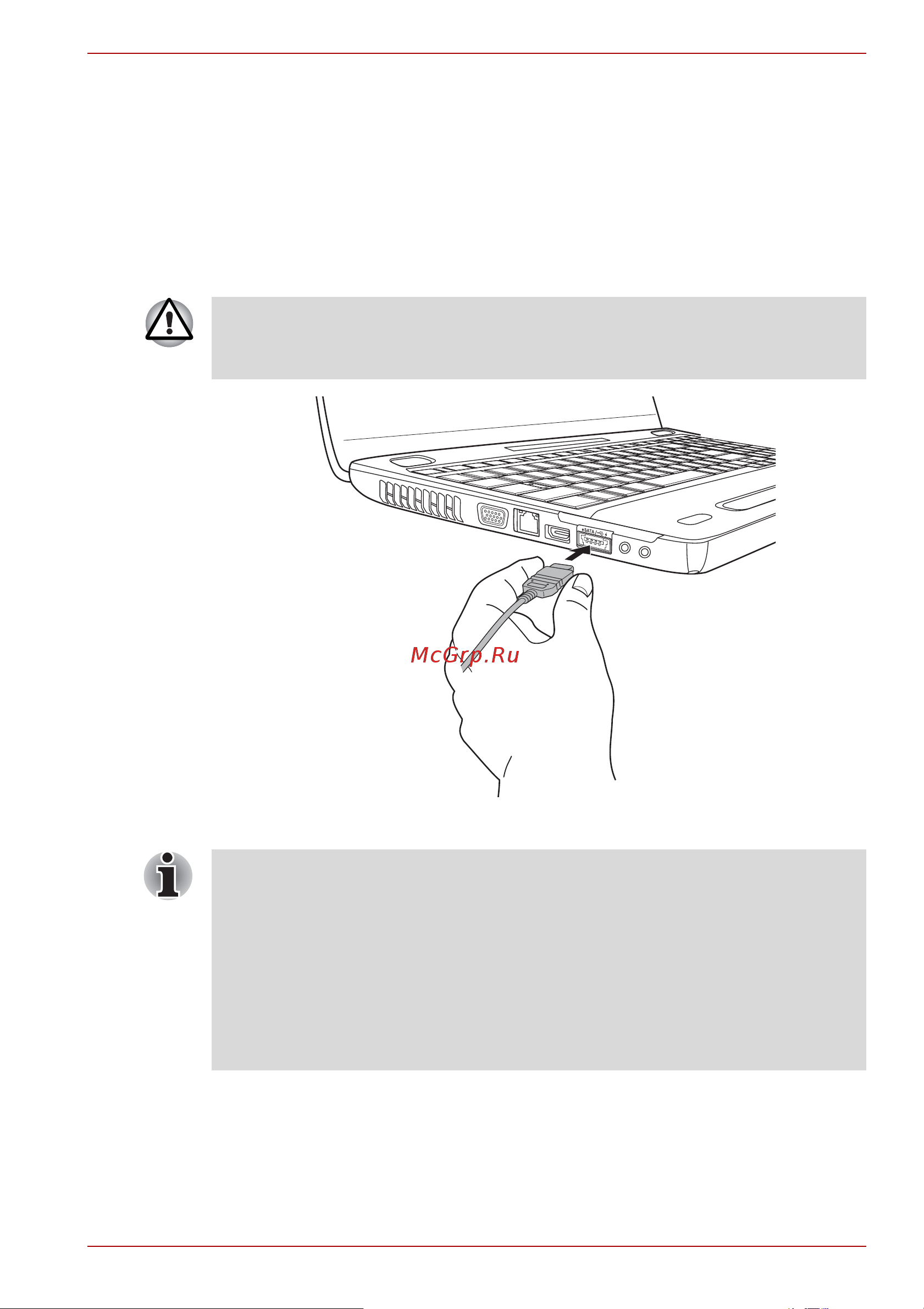 Toshiba Satellite Pro L500 [153/226] Esata внешний последовательный интерфейс ata