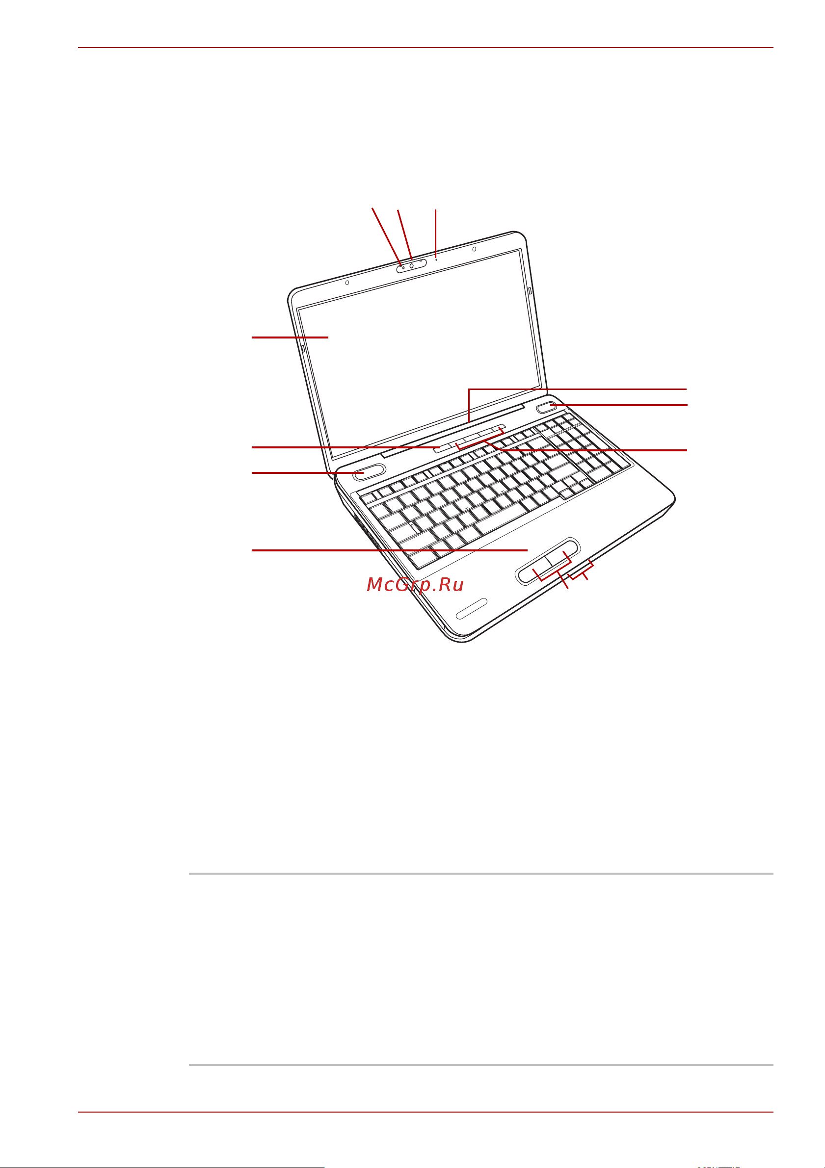 Toshiba Satellite Pro L500 [49/226] Вид спереди с открытым дисплеем