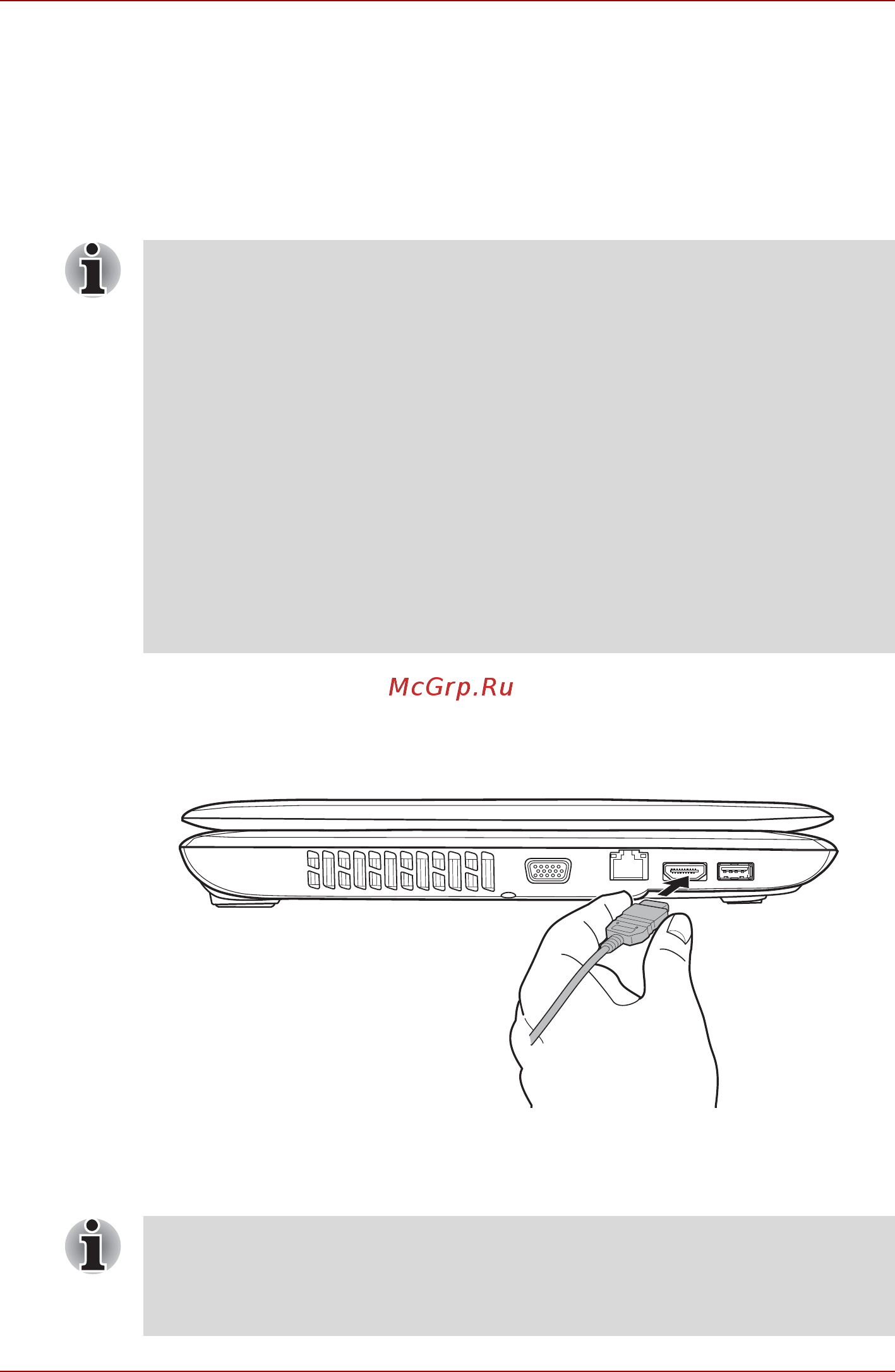 Toshiba Satellite Pro L450D [146/210] Порт hdmi