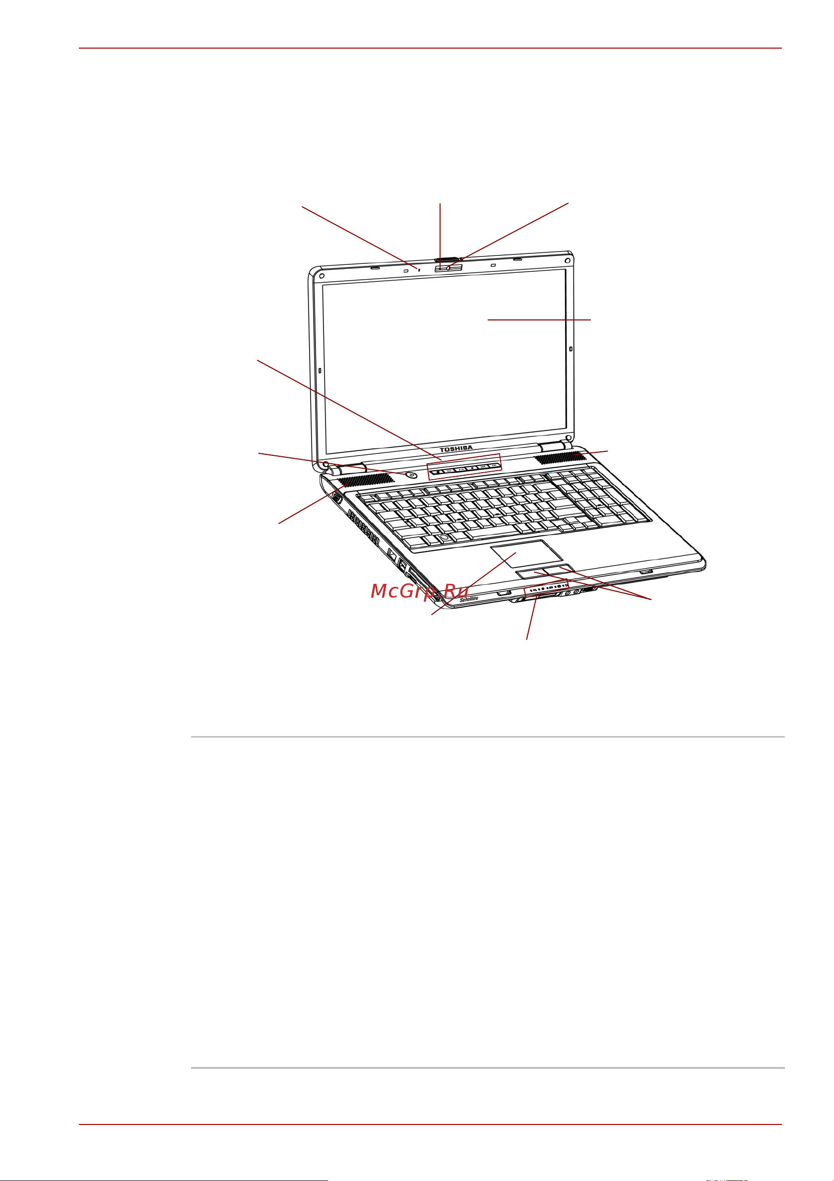 Toshiba Satellite Pro L300D [48/195] Вид спереди с открытым дисплеем