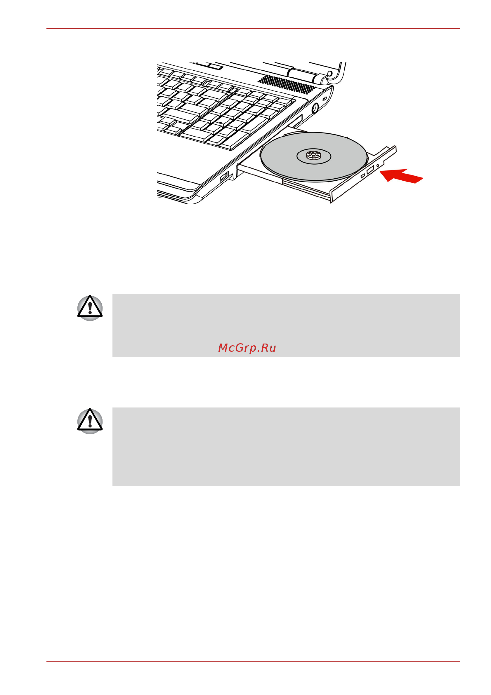 Toshiba Satellite Pro L300D [74/195] Извлечение дисков