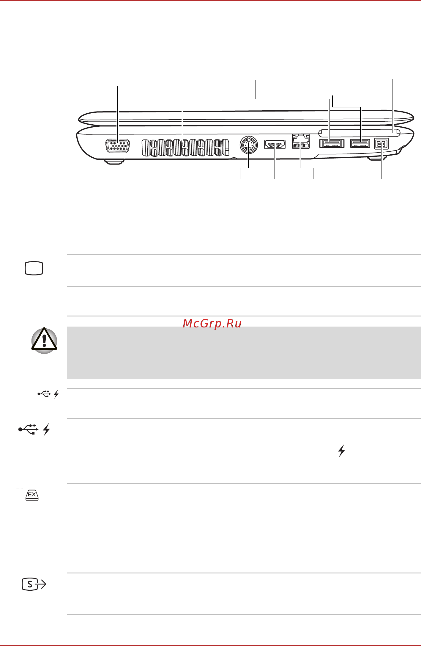 Toshiba Satellite Pro A300D [47/213] Вид слева