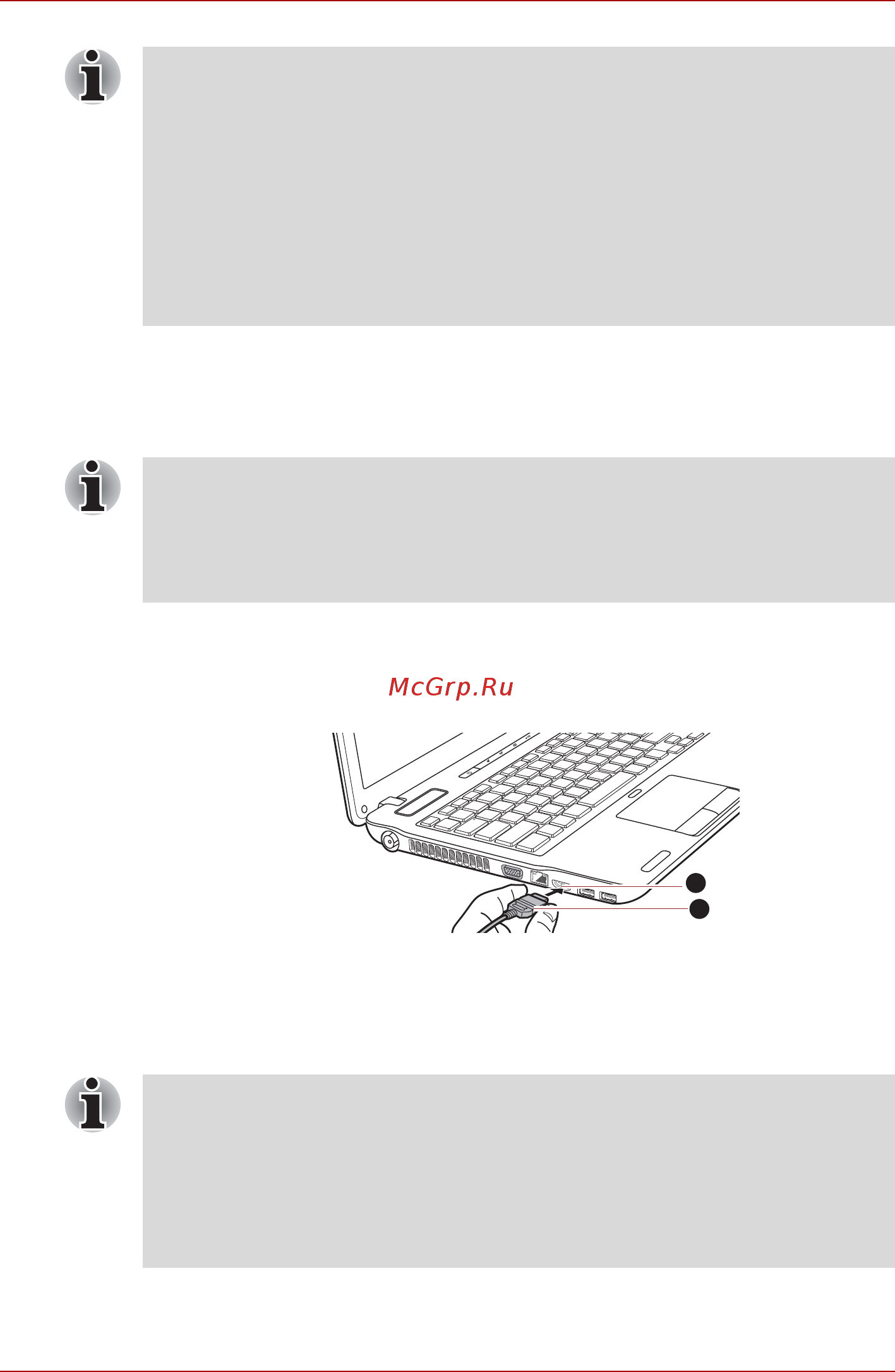 Toshiba Satellite P755 [107/260] Подключение к порту выхода hdmi