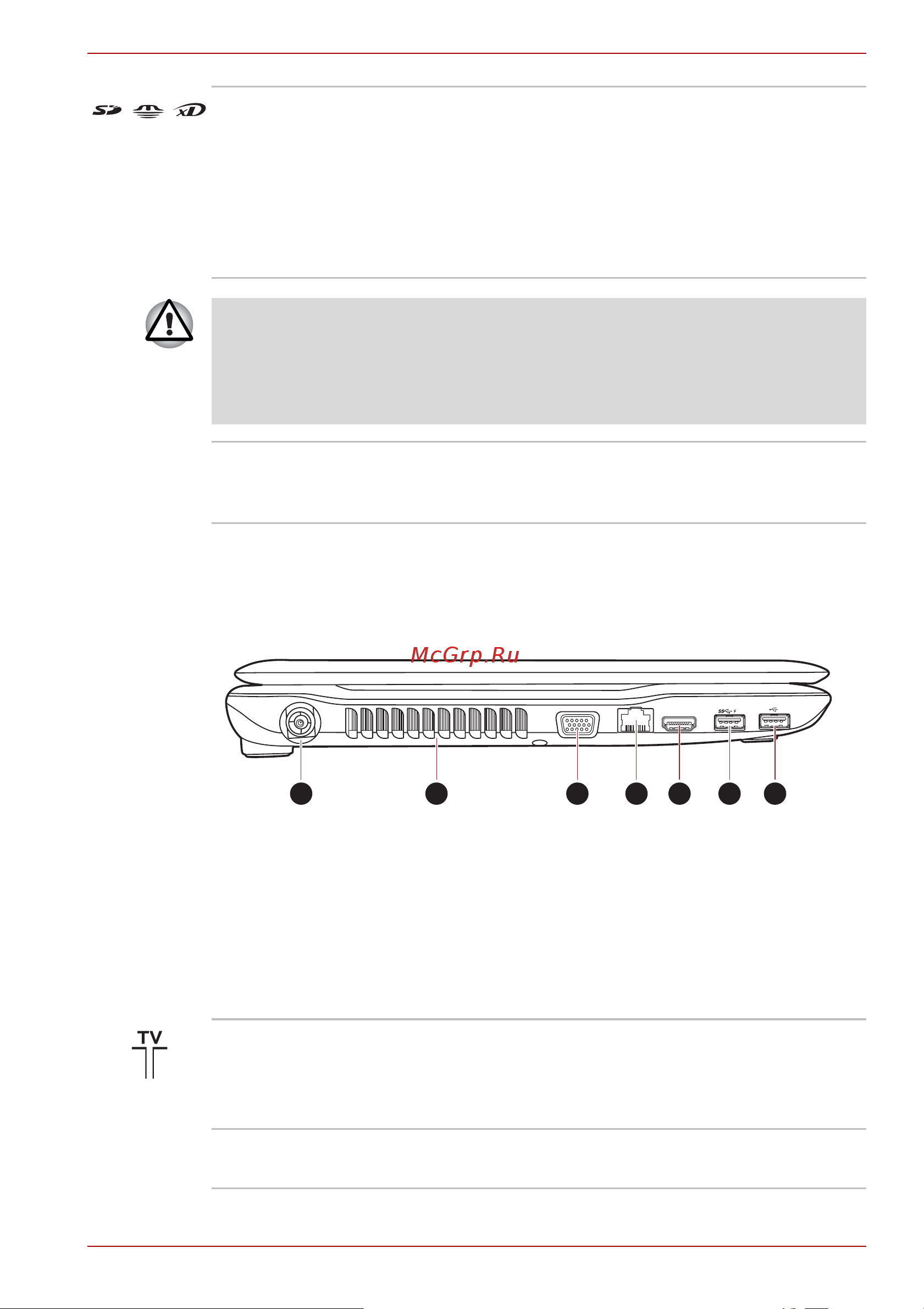 Toshiba Satellite P750 [43/260] Вид слева