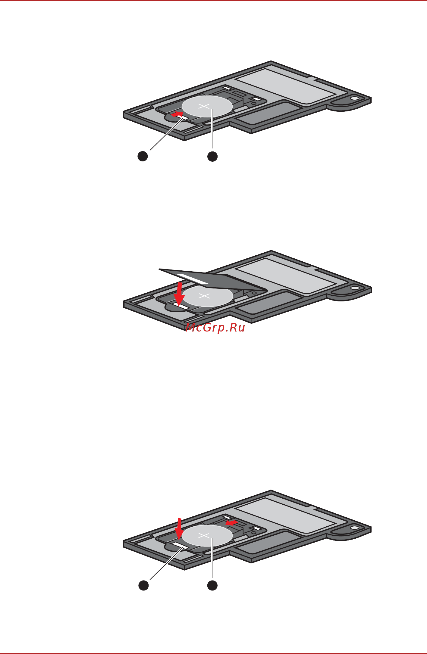 Toshiba Satellite P500 [75/251] Замена батарей