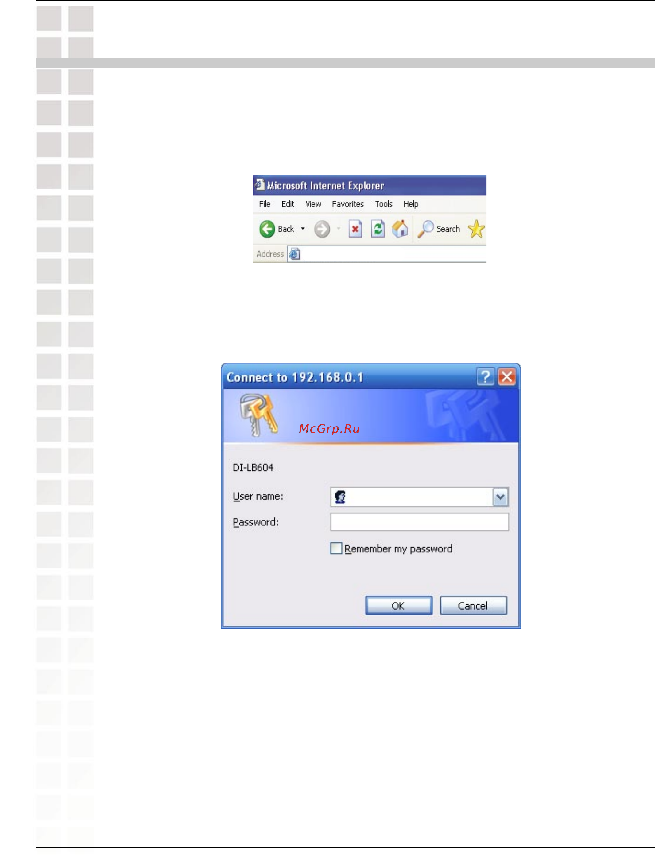 D-Link DI-LB604 [10/92] Using the conﬁguration menu