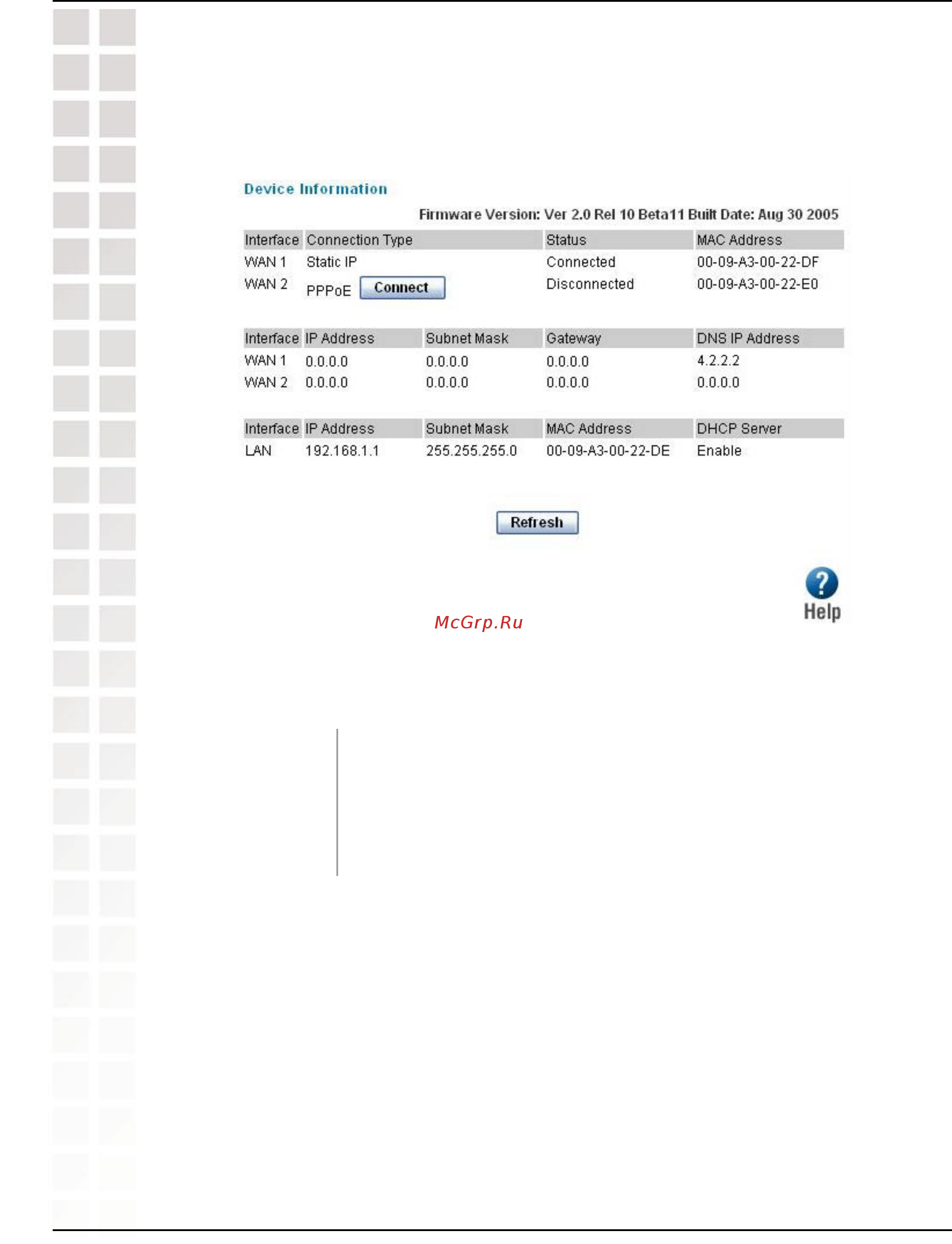 D-Link DI-LB604 [41/92] Status