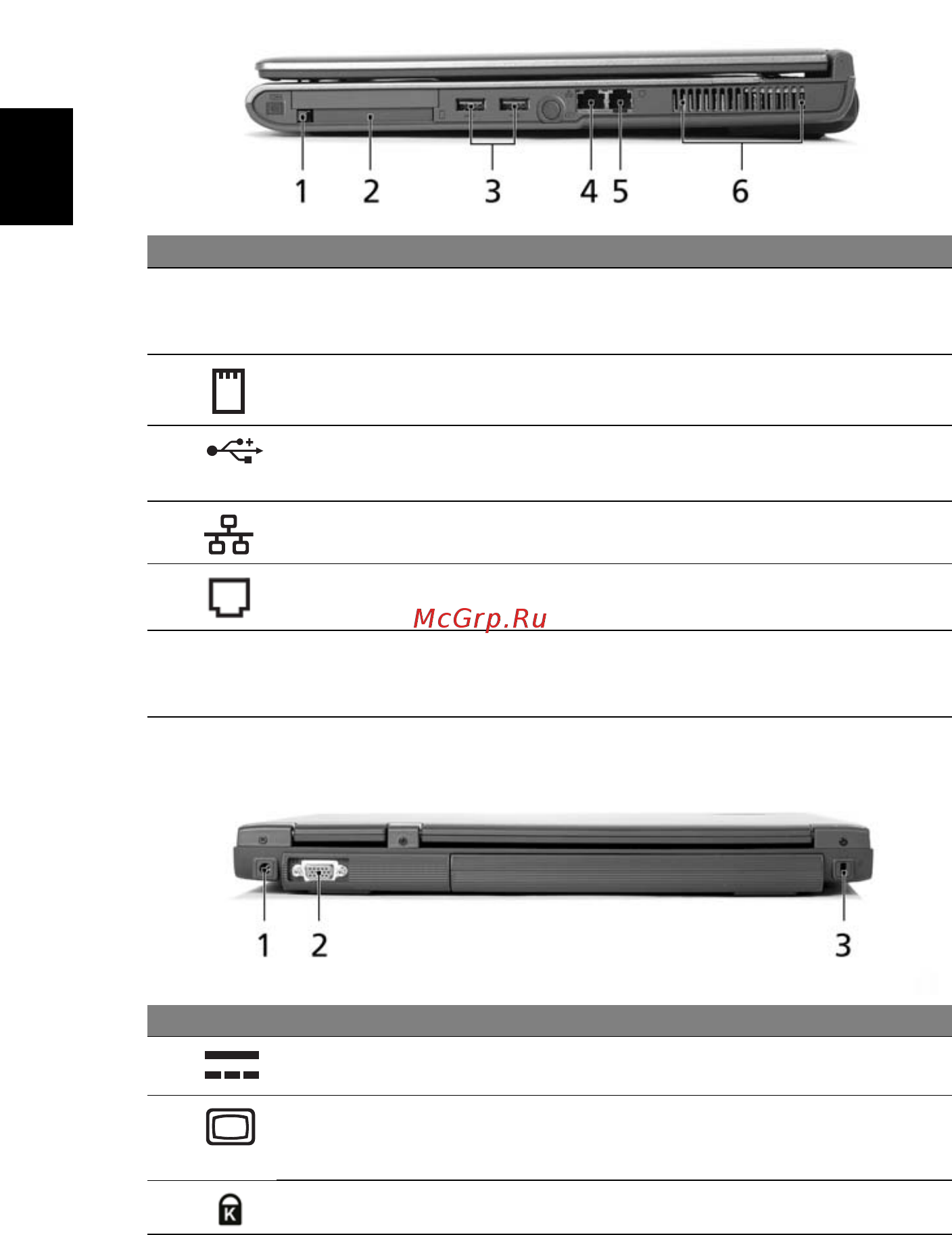Acer Aspire 1650 [14/74] Вид справа