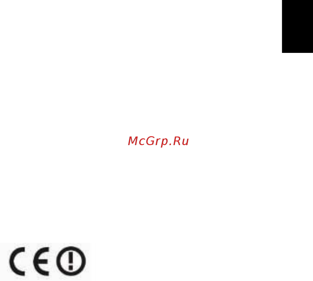 Acer Aspire 3050 [115/120] Перечень стран применения