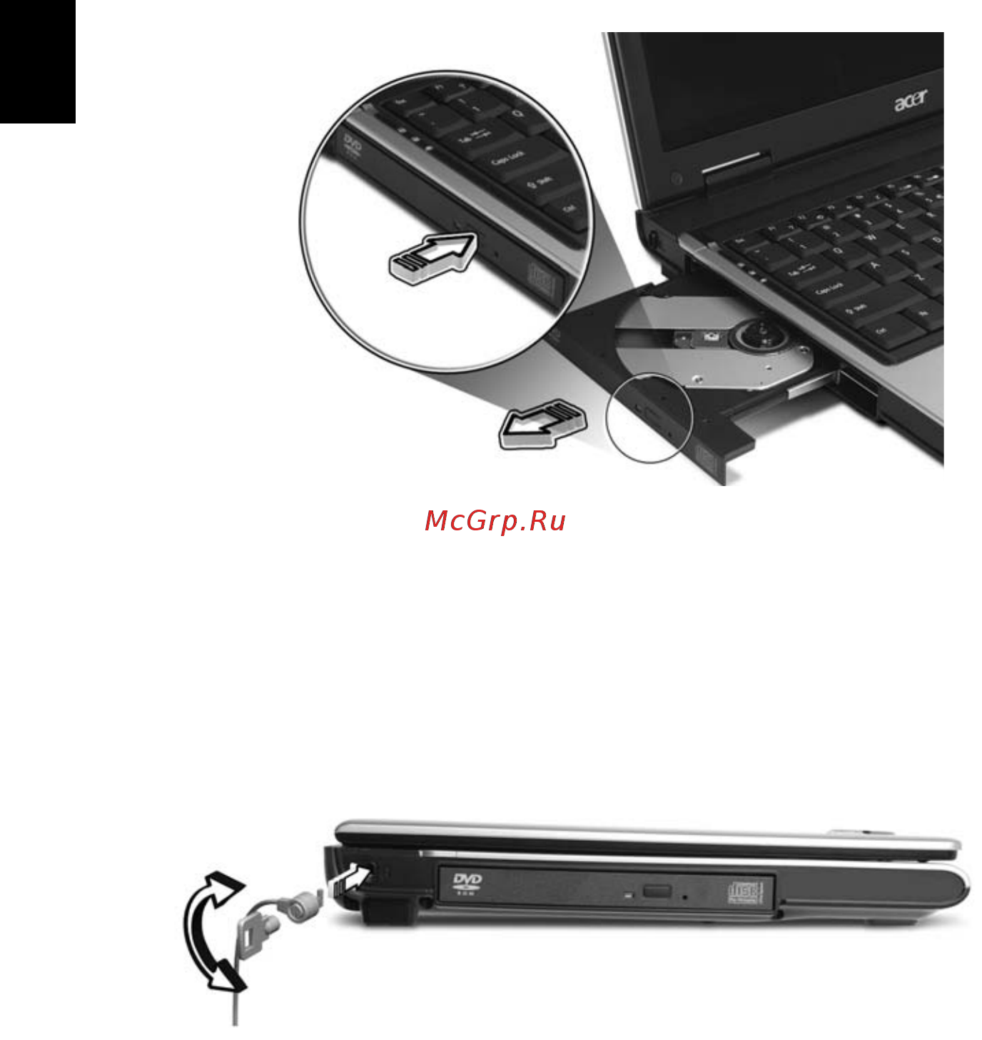 Acer Aspire 3640 [48/100] Русский