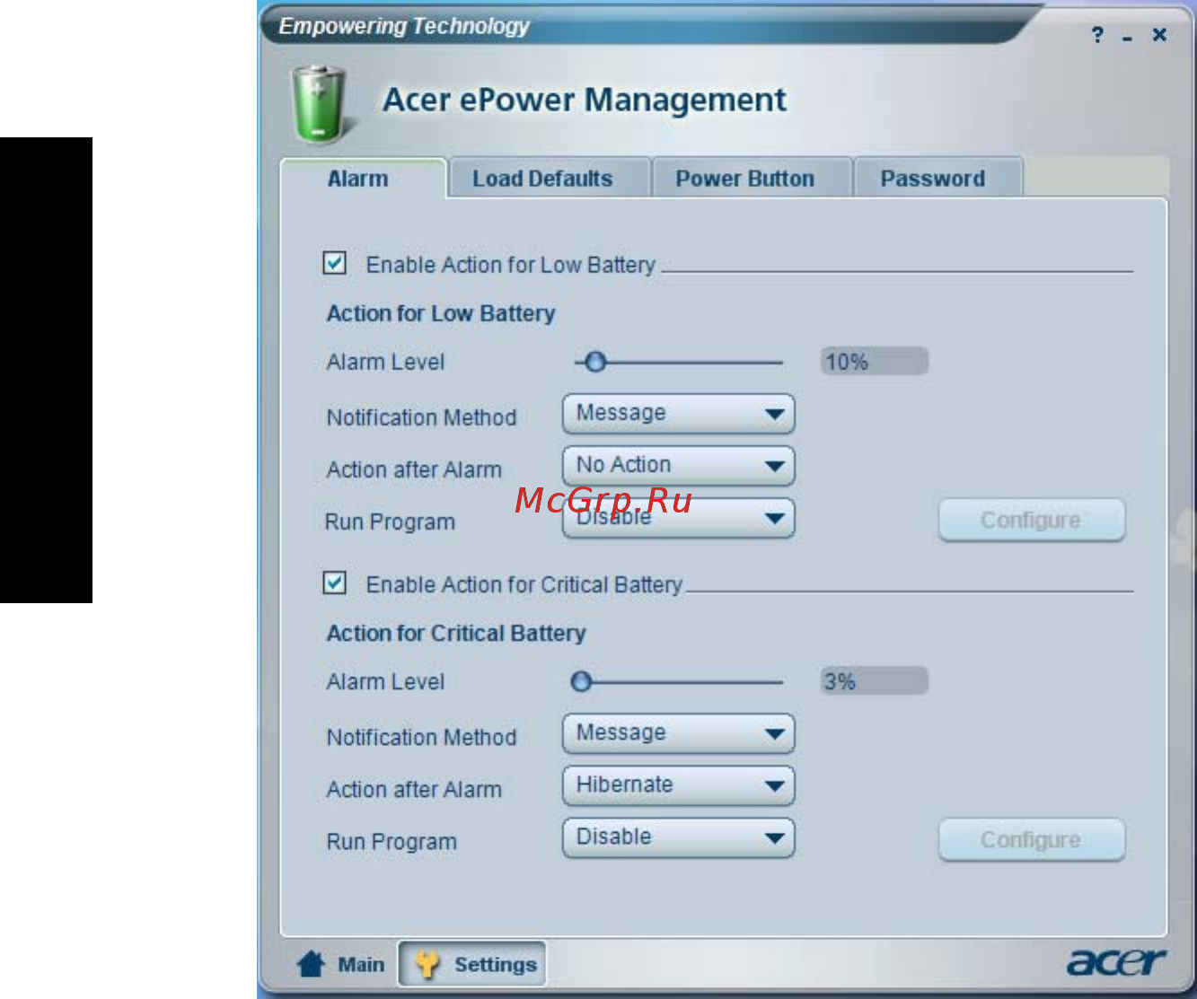 Acer Aspire 3670 [22/110] Empowering technology