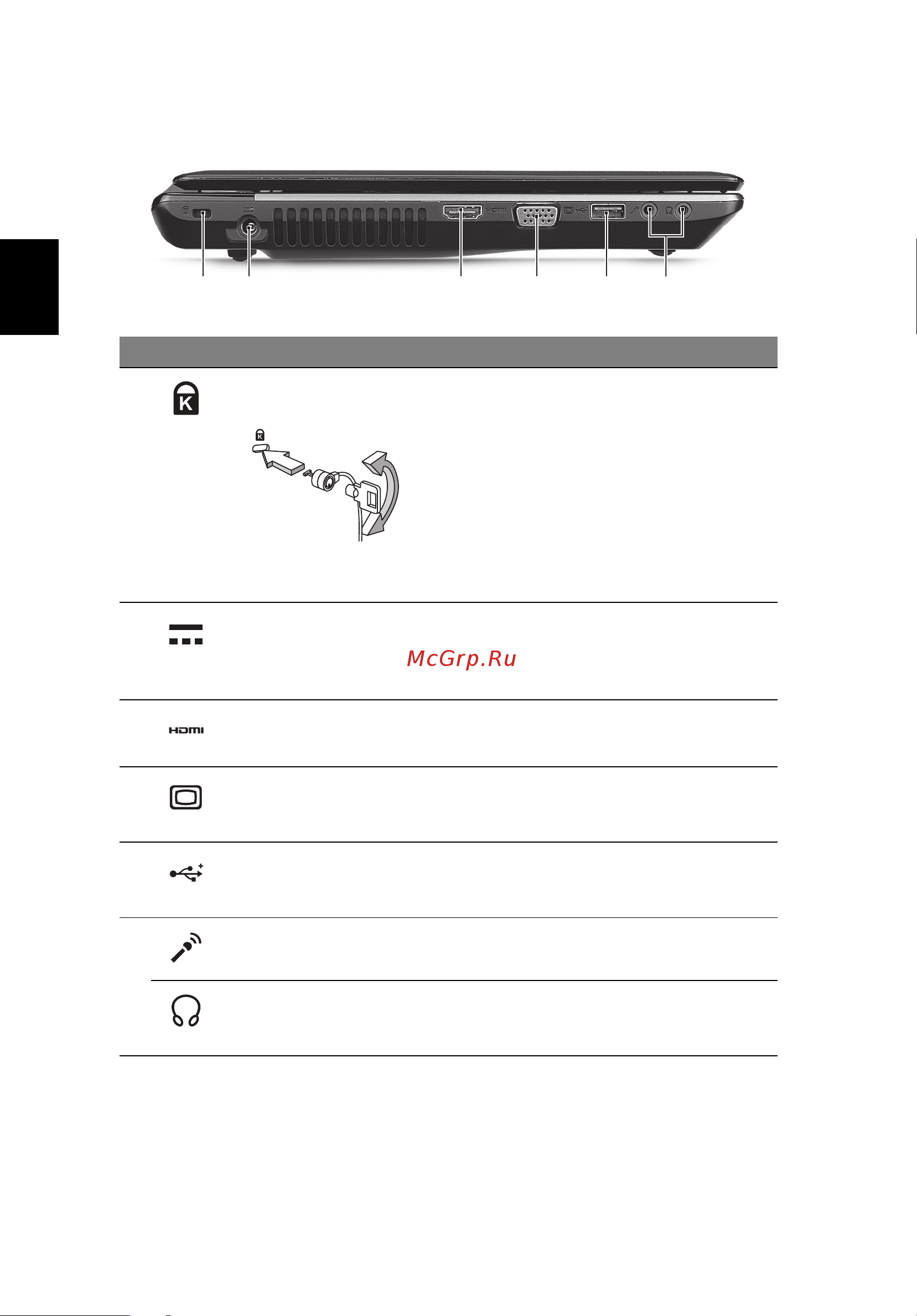 Acer Aspire 3750G [8/10] Вид слева