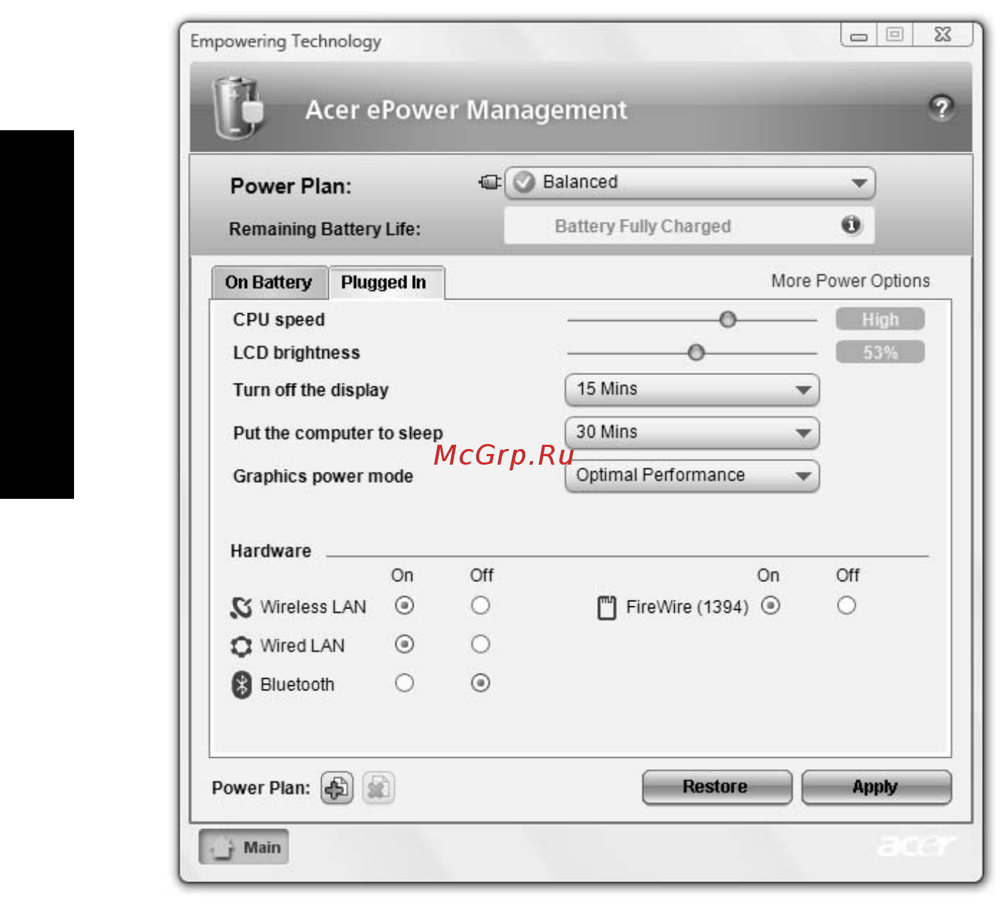 Acer Aspire 4320 [28/122] Empowering technology