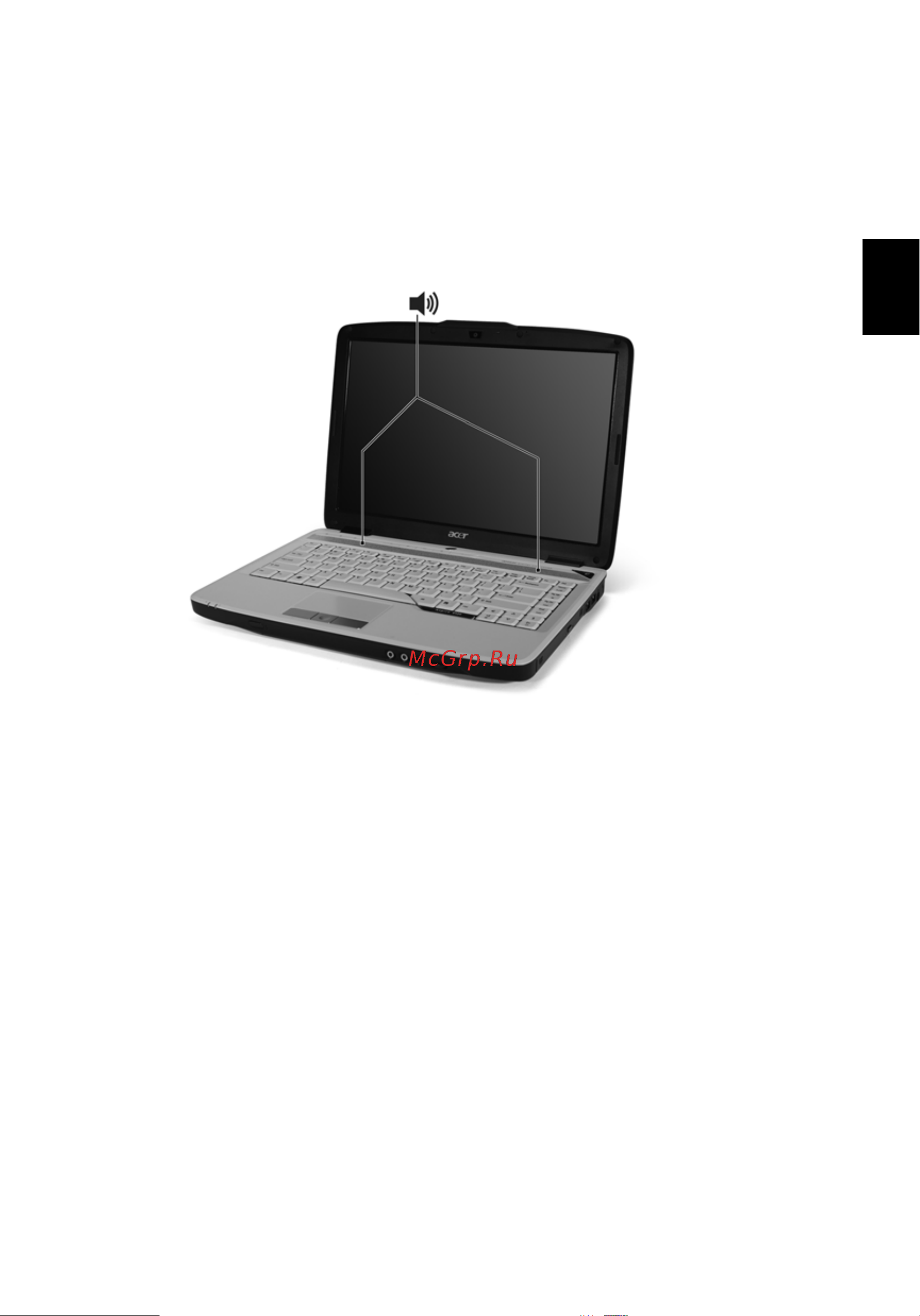 Acer Aspire 4520 [61/121] Регулировка уровня звука