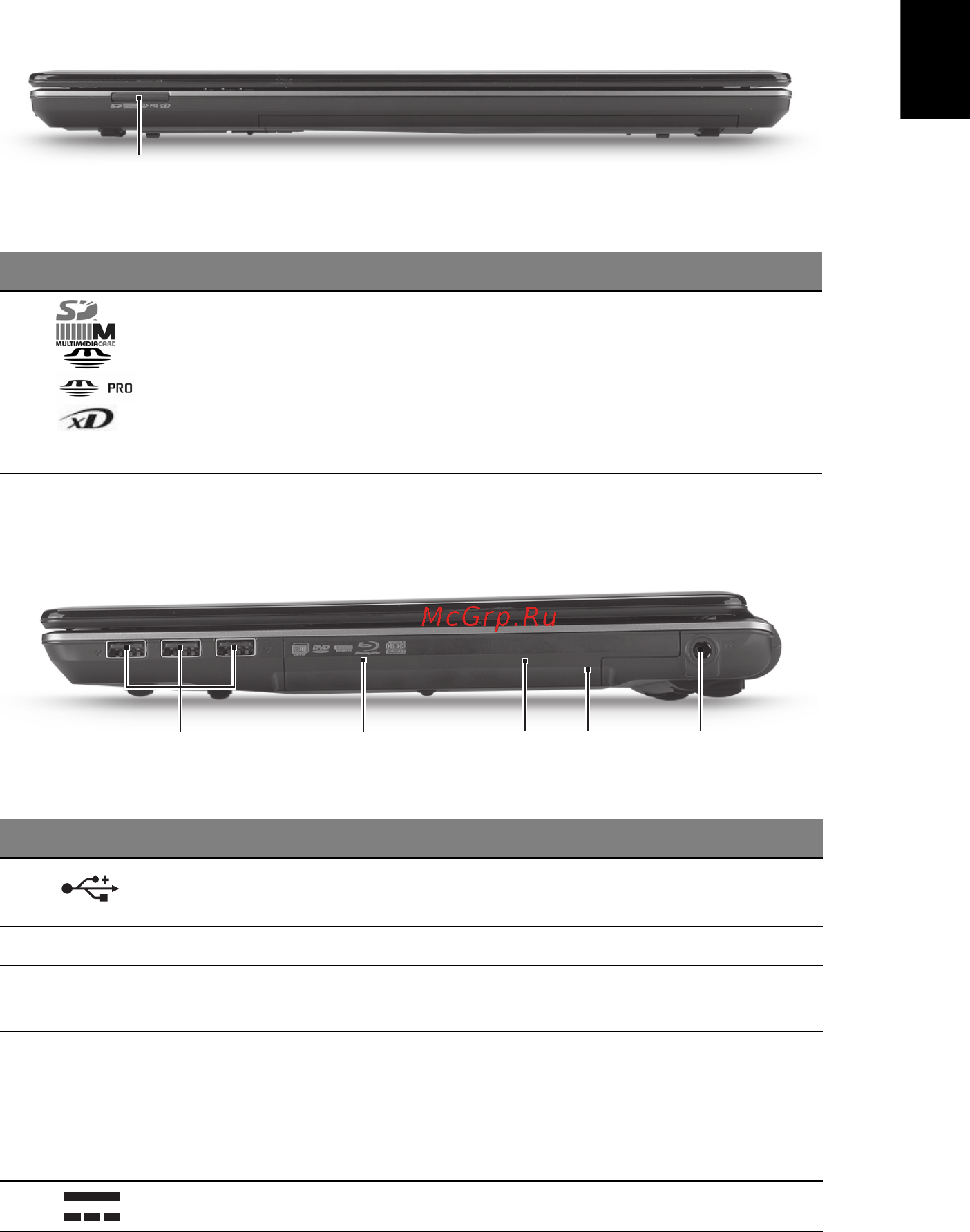 Acer Aspire 4553 [9/332] Closed front view