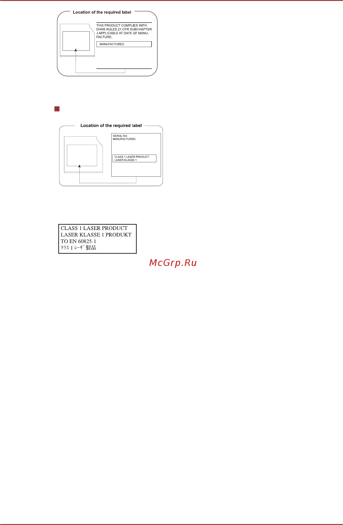 Toshiba Satellite L770 [13/202] Меры предосторожности