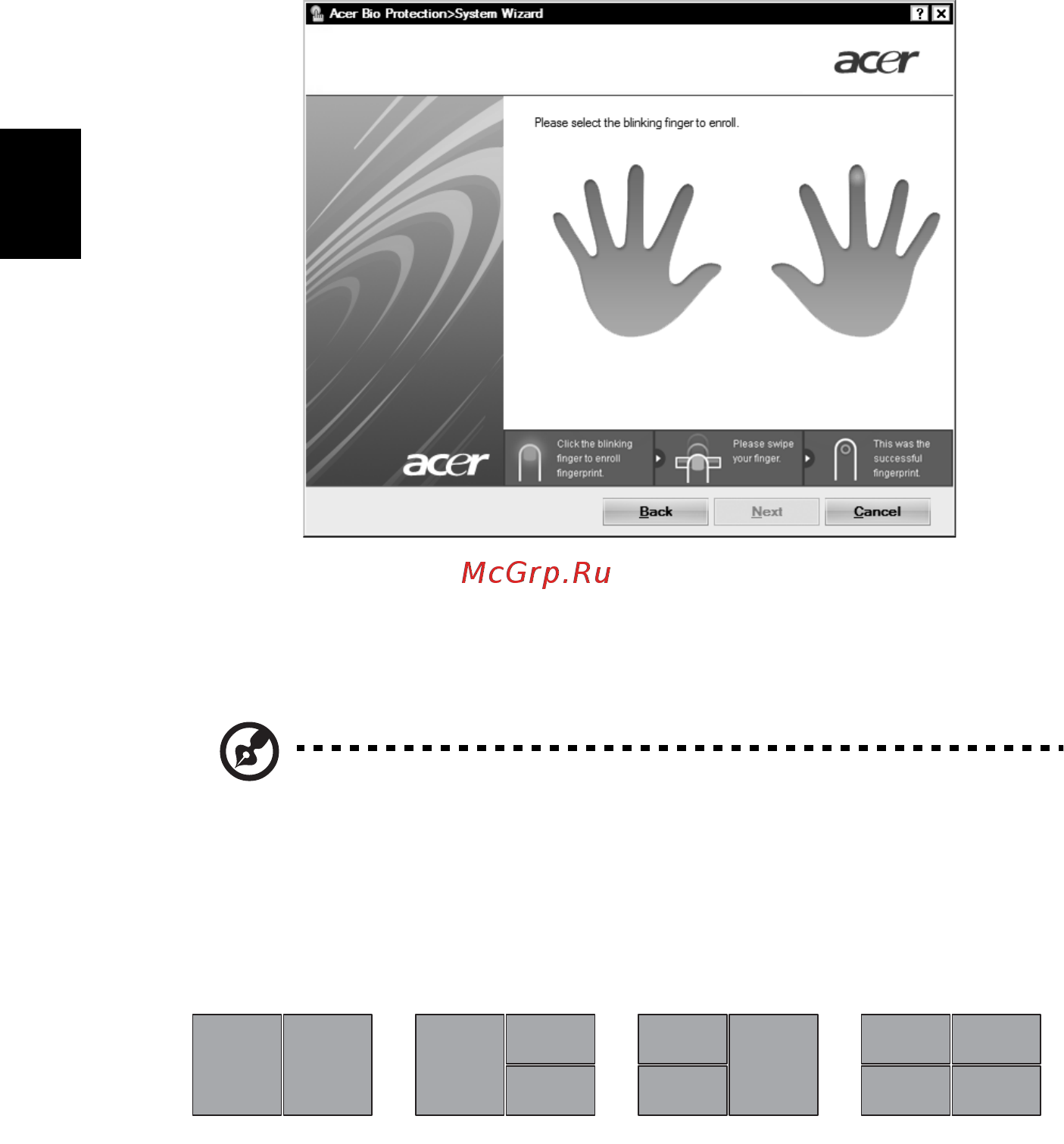 Acer Aspire 4741G [30/76] Acer gridvista поддержка работы с двумя дисплеями