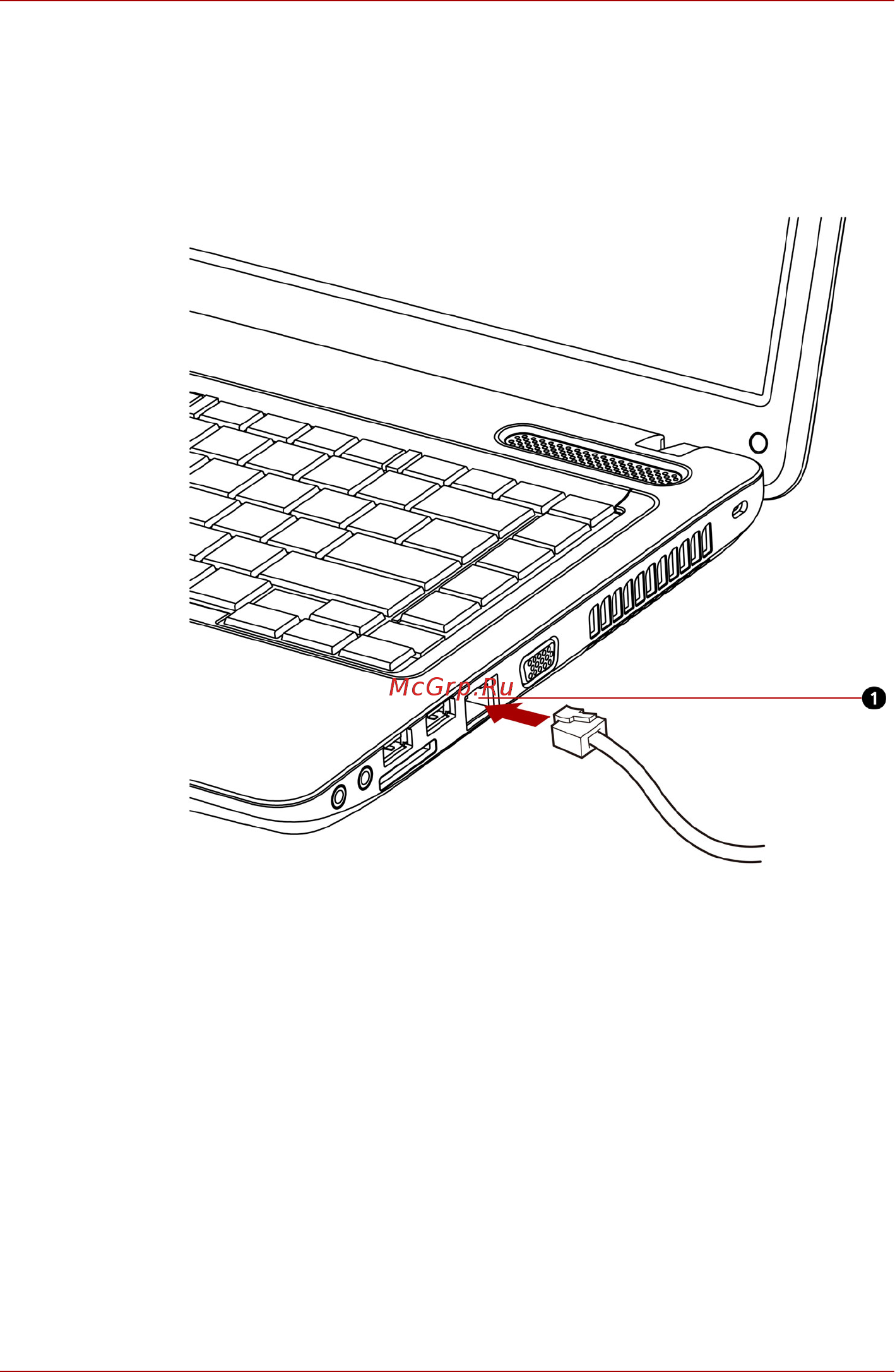 Toshiba Satellite C640D [114/201] Отсоединение кабеля для подключения к локальной сети