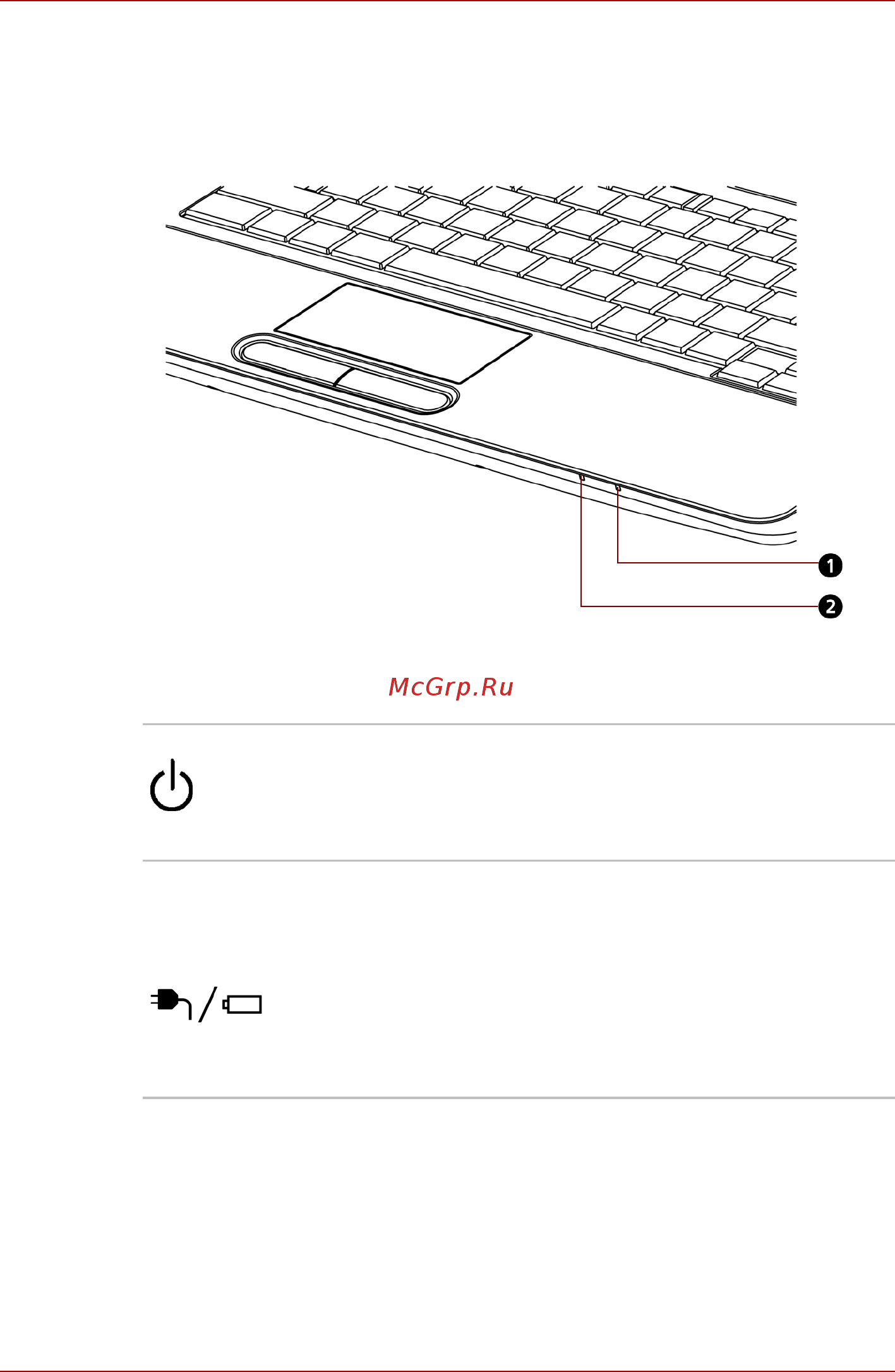 Toshiba Satellite C640D [48/201] Системные индикаторы