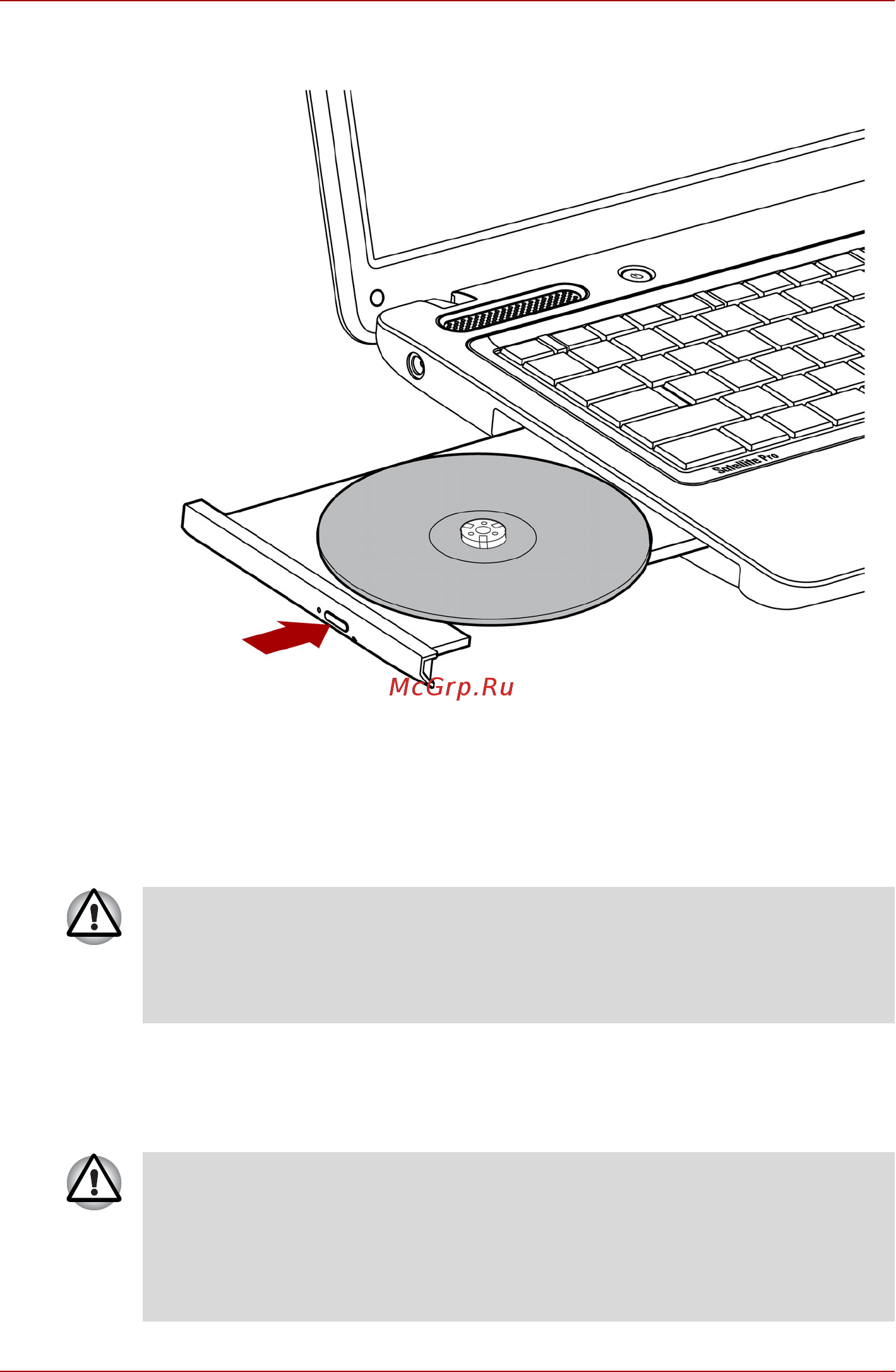 Toshiba Satellite C640D [93/201] Извлечение дисков