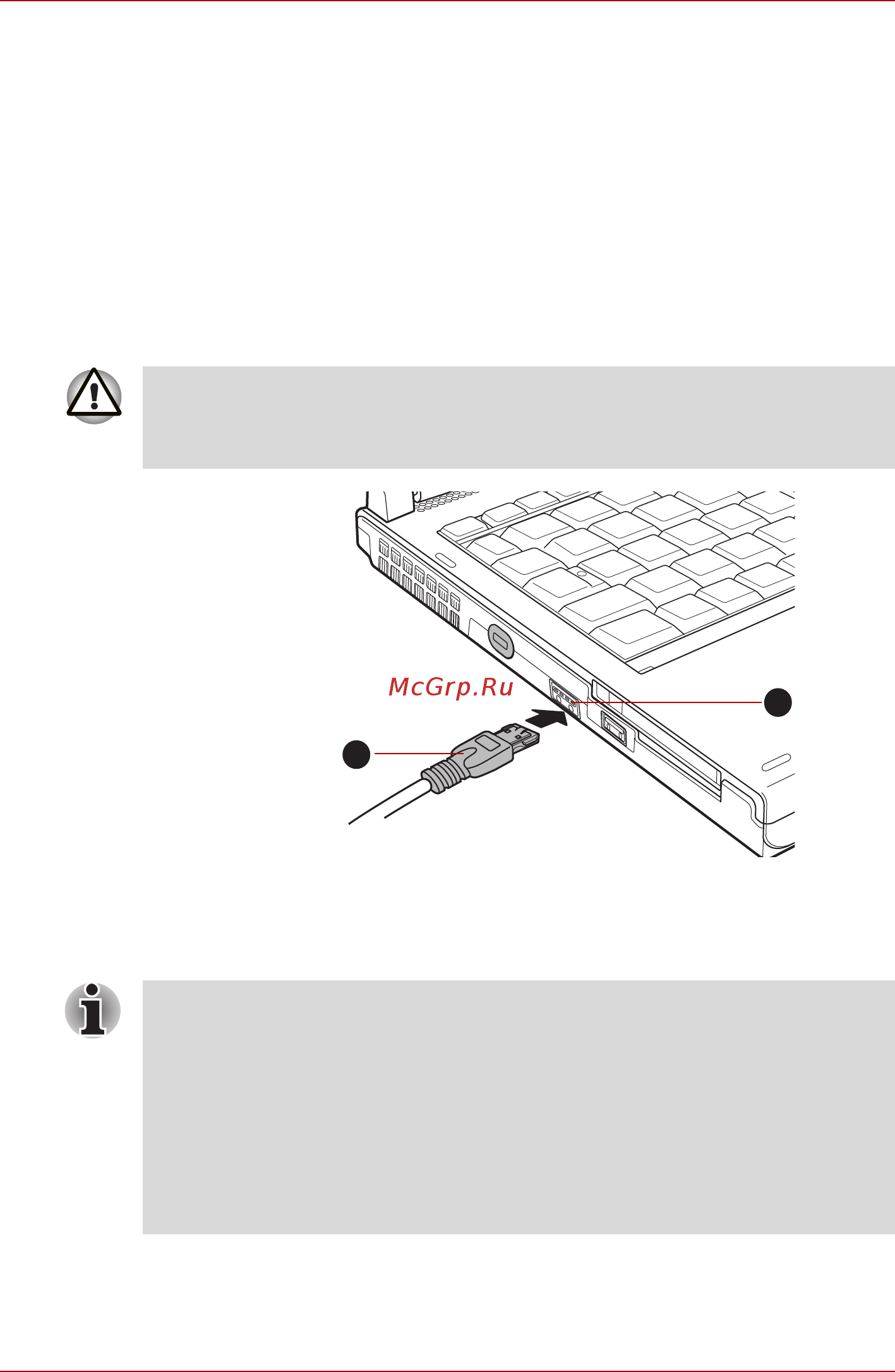 Toshiba Portege M780 [105/304] Подключение устройства esata