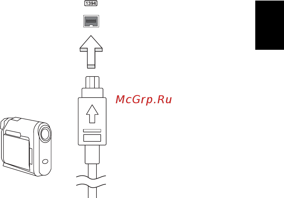 Acer Aspire 5220 [103/125] Порт ieee 1394