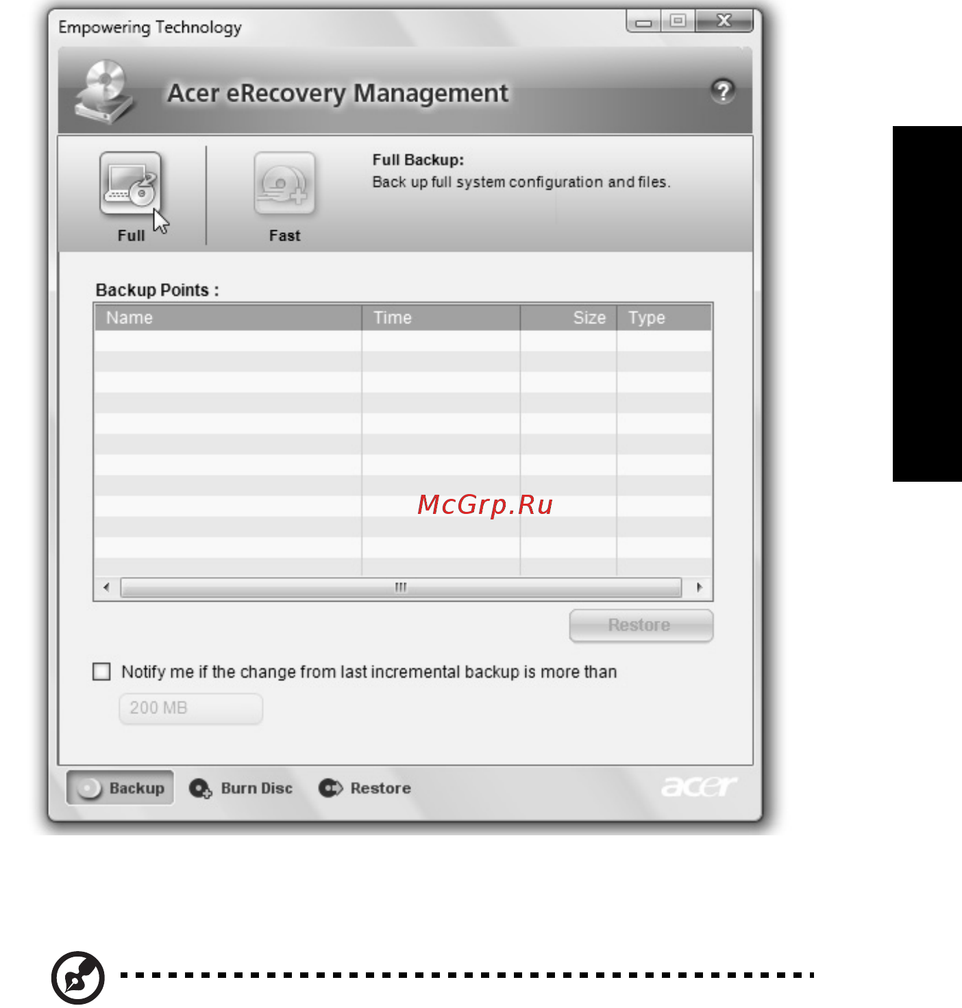 Acer Aspire 5220 [35/125] Empowering technology
