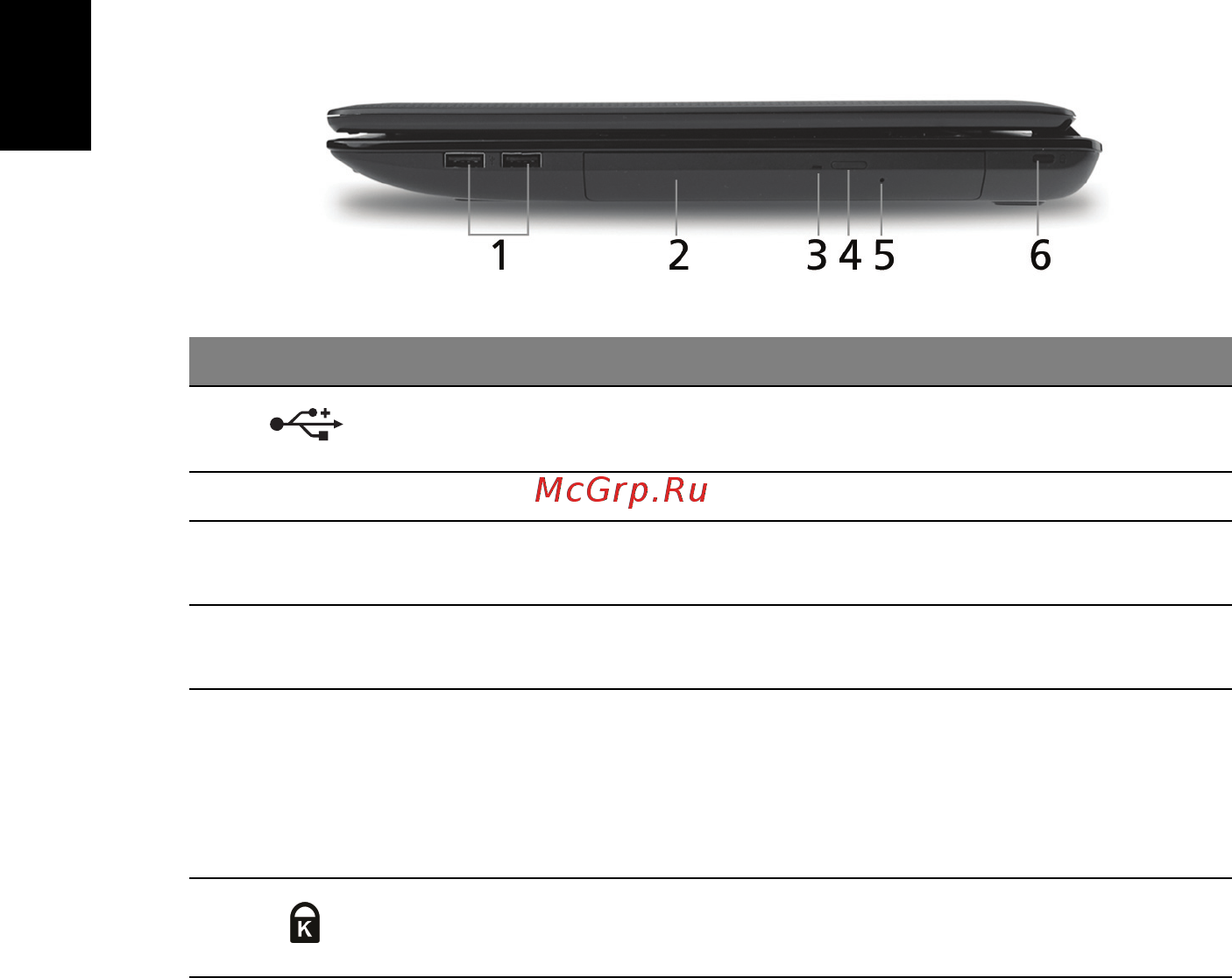 Acer Aspire 5251 [10/313] Right view