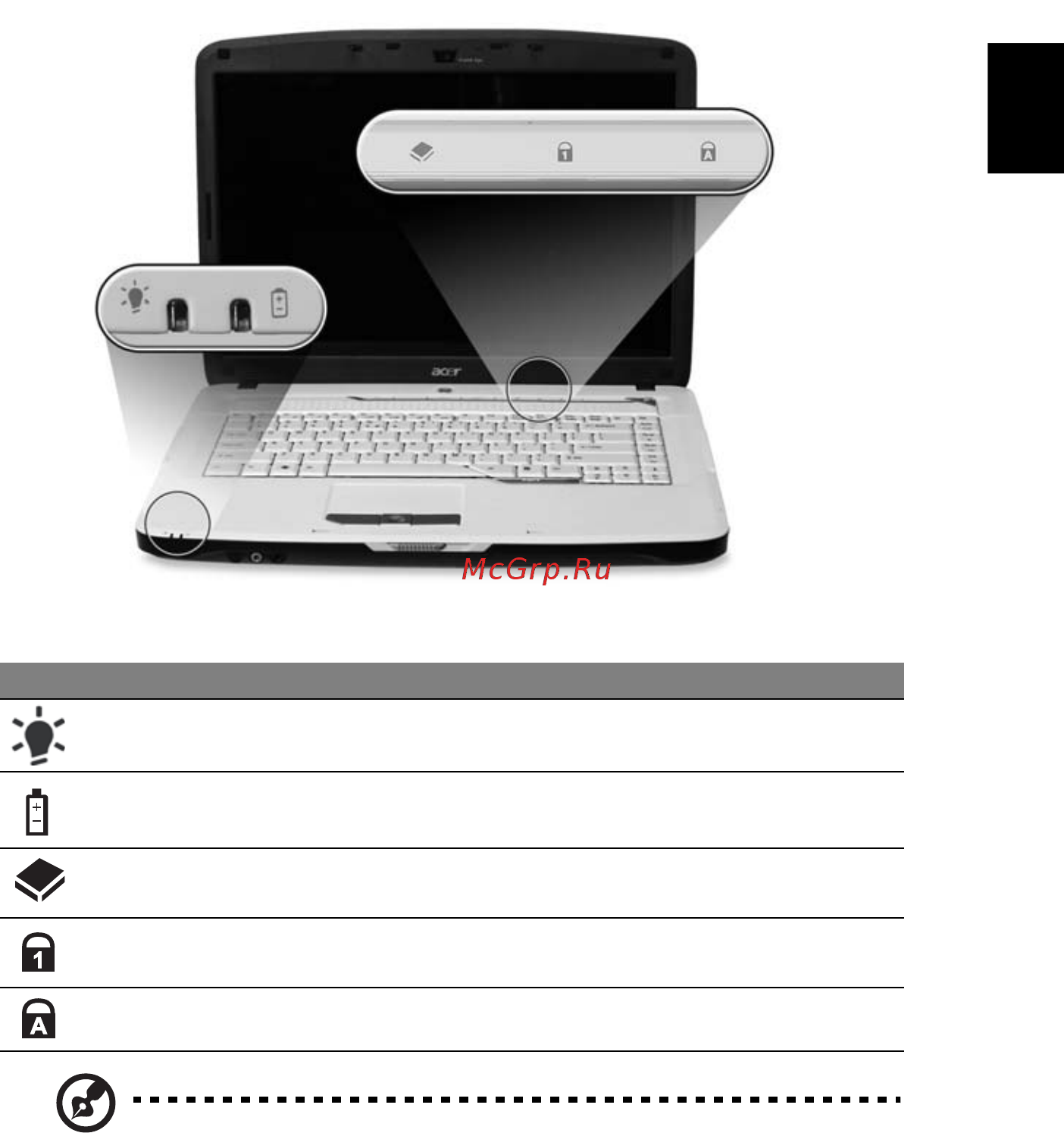 Acer Aspire 5315 [47/109] Русский
