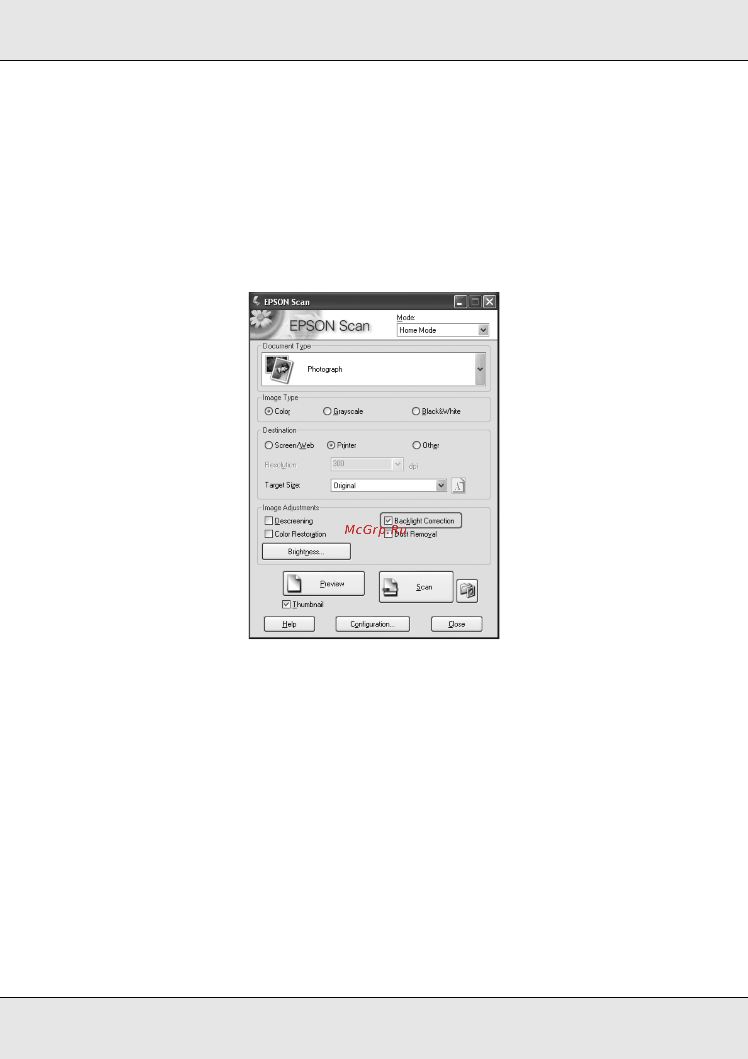 Epson AcuLaser CX21NF Инструкция по эксплуатации онлайн [192/462] 49810