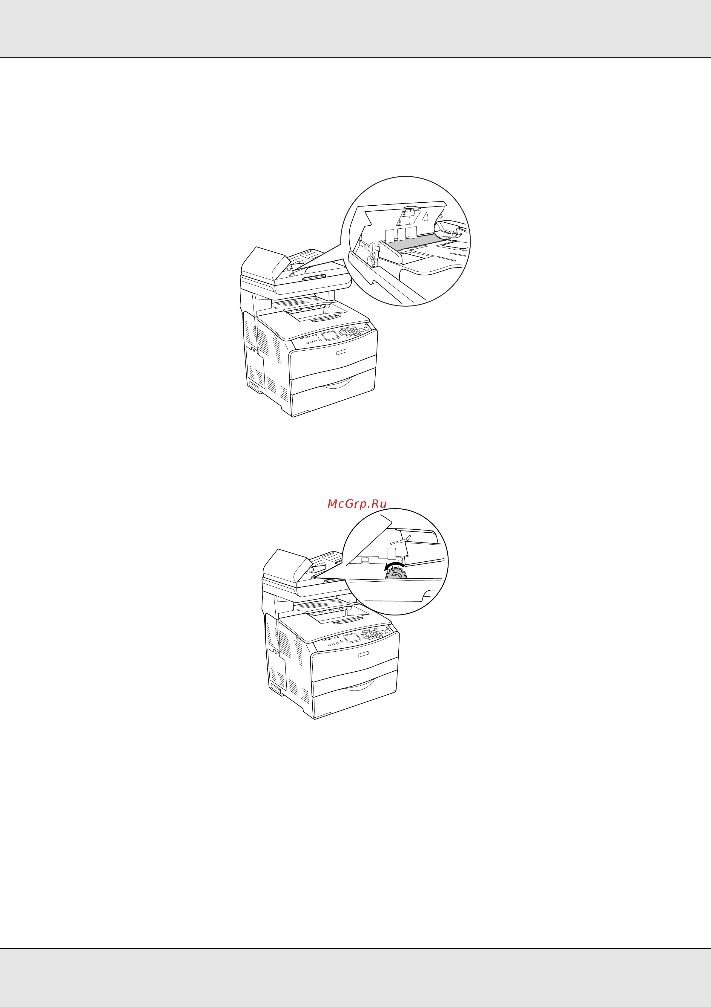 Epson AcuLaser CX21NF [384/462] Невозможно сканировать с использованием автоподатчика документов