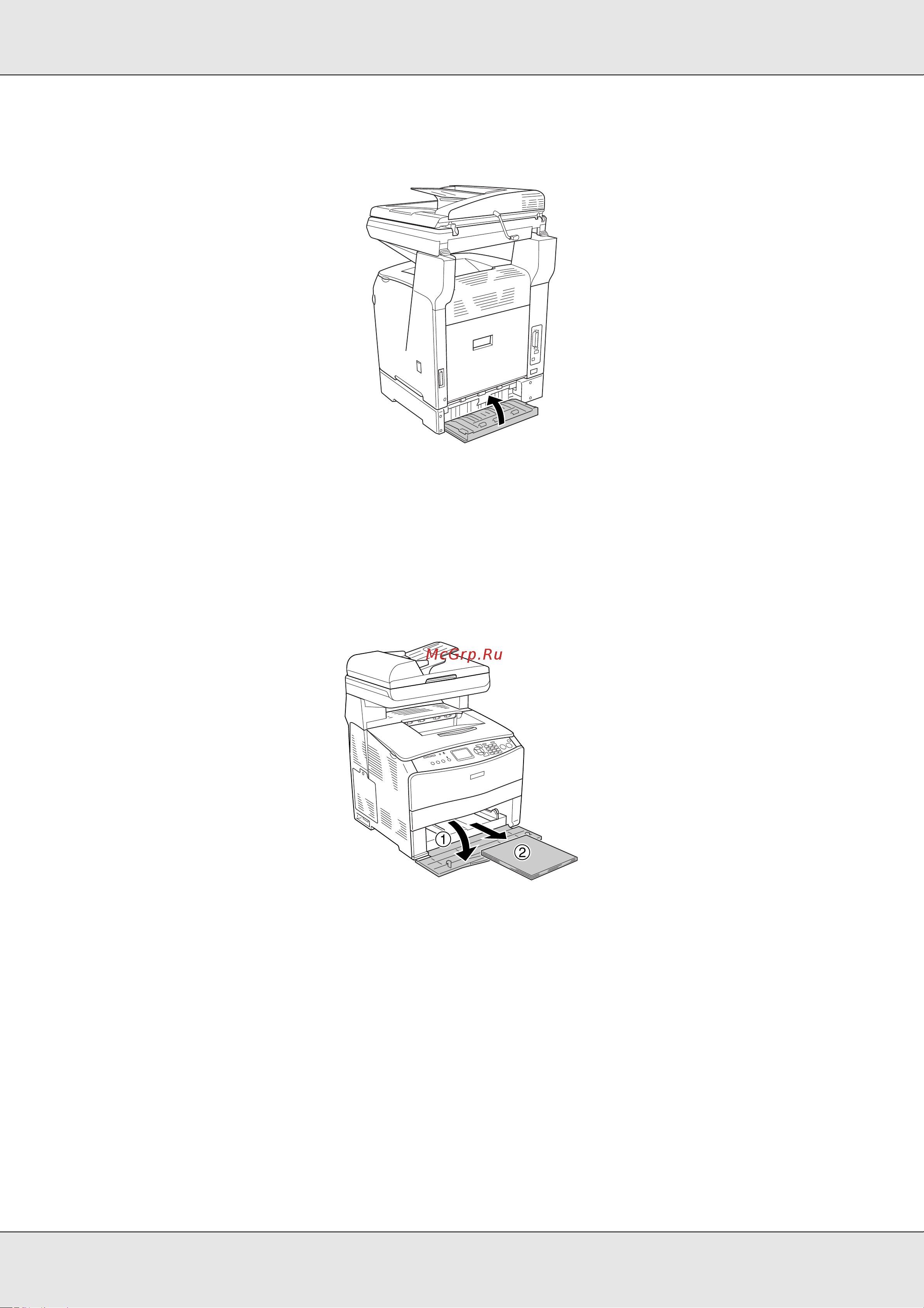 Epson AcuLaser CX21NF [404/462] Если в мц лотке застряла пленка