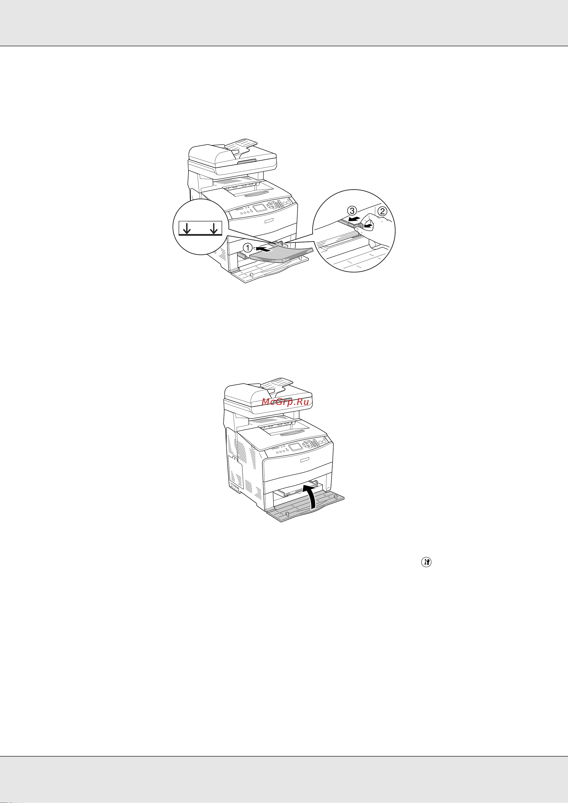 Epson AcuLaser CX21NF [43/462] Дополнительный кассетный лоток
