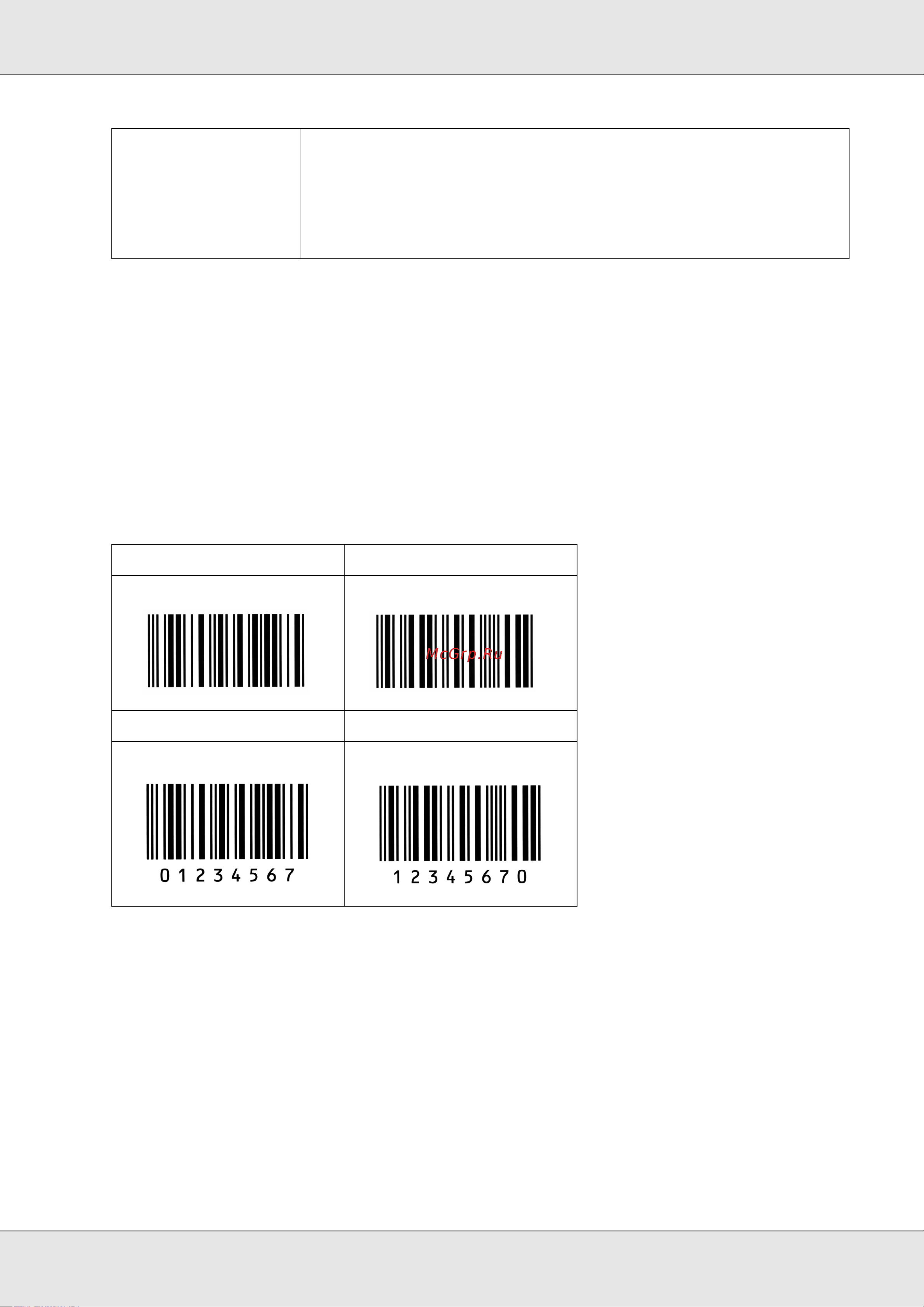 Epson AcuLaser CX21NF [439/462] Epson codabar