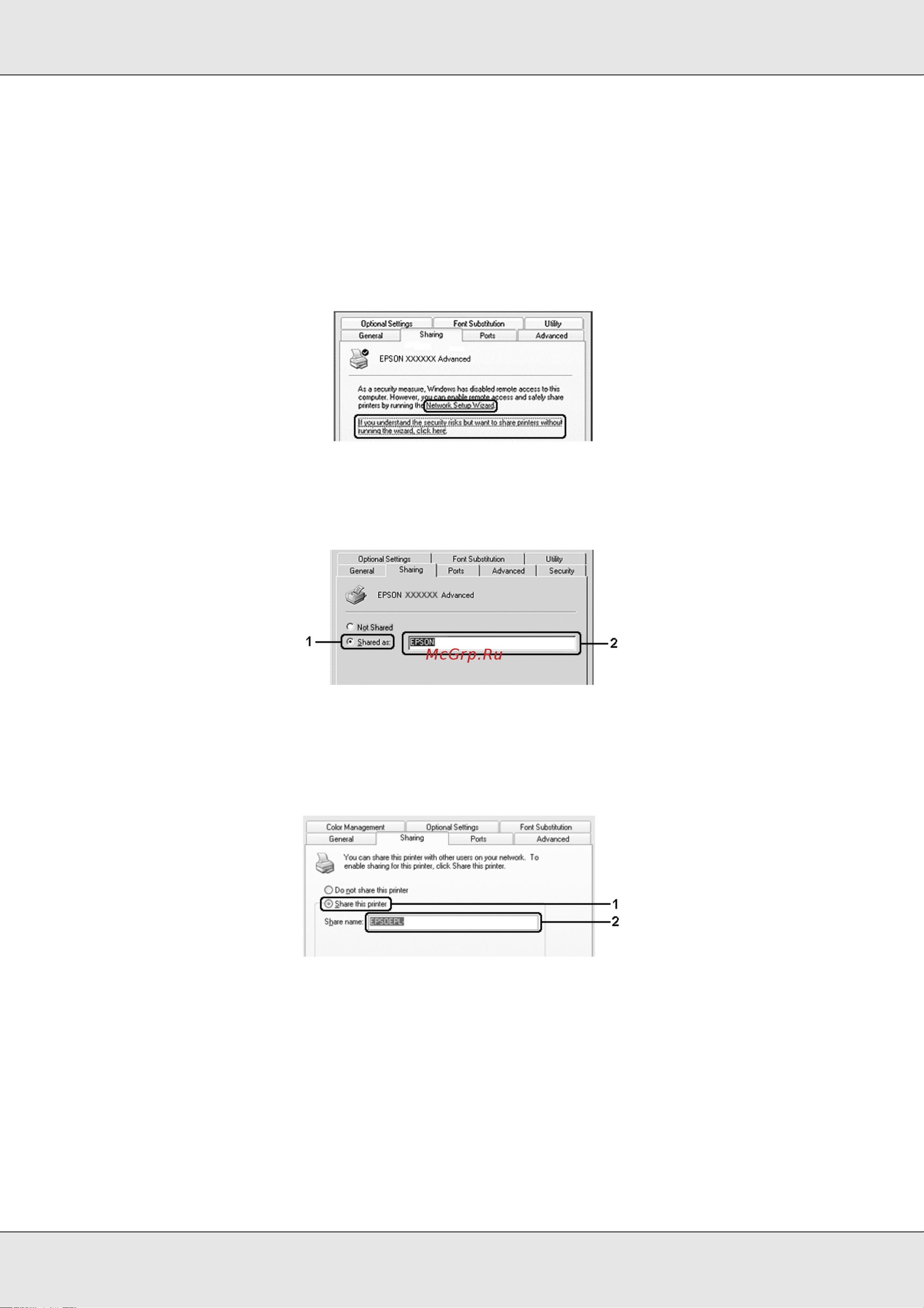 Epson AcuLaser CX21NF Инструкция по эксплуатации онлайн [96/462] 49810