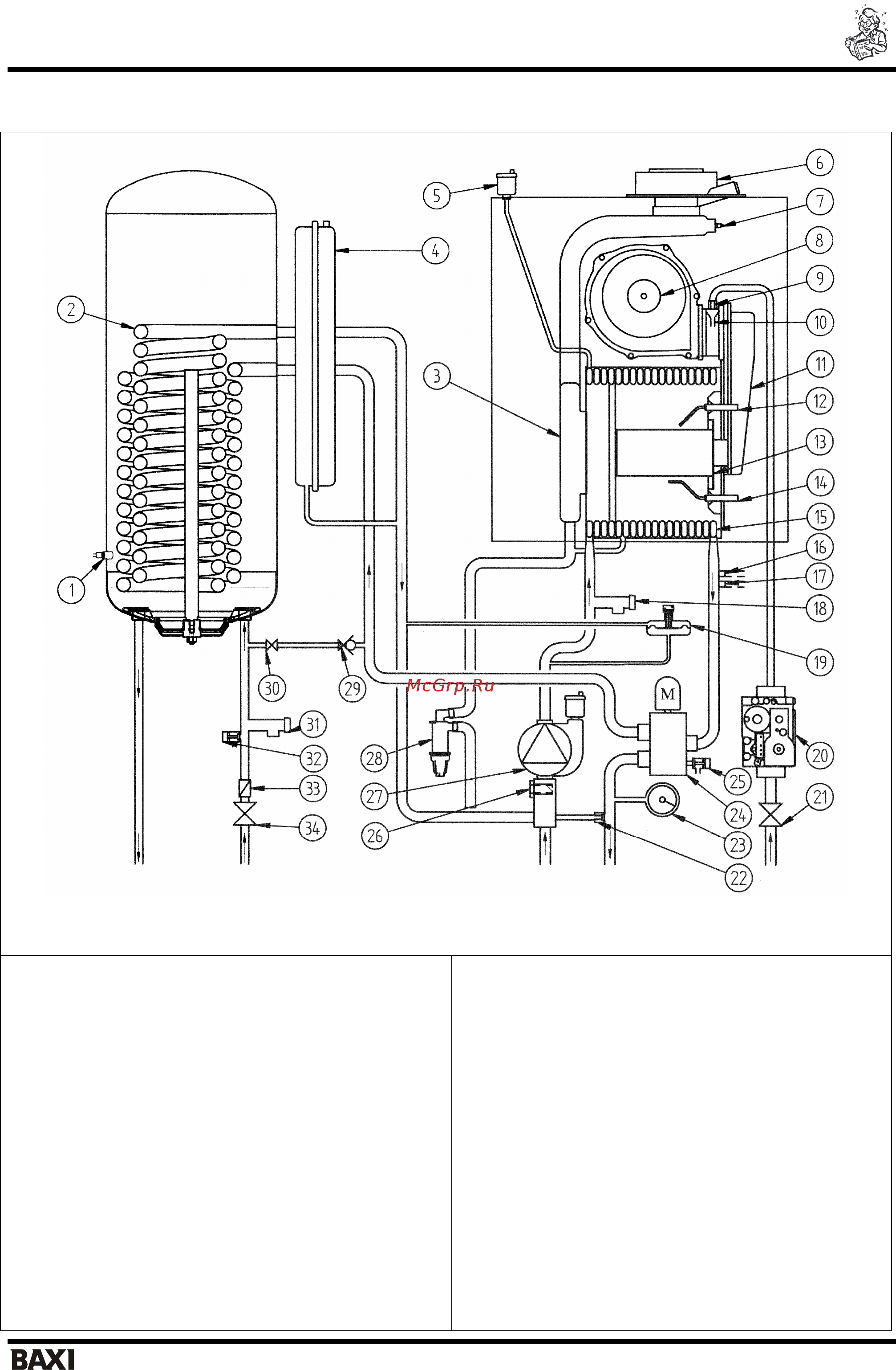 Baxi нувола схема принципиальная платы Baxi NUVOLA-3 COMFORT HT 38/42 Функциональная схема