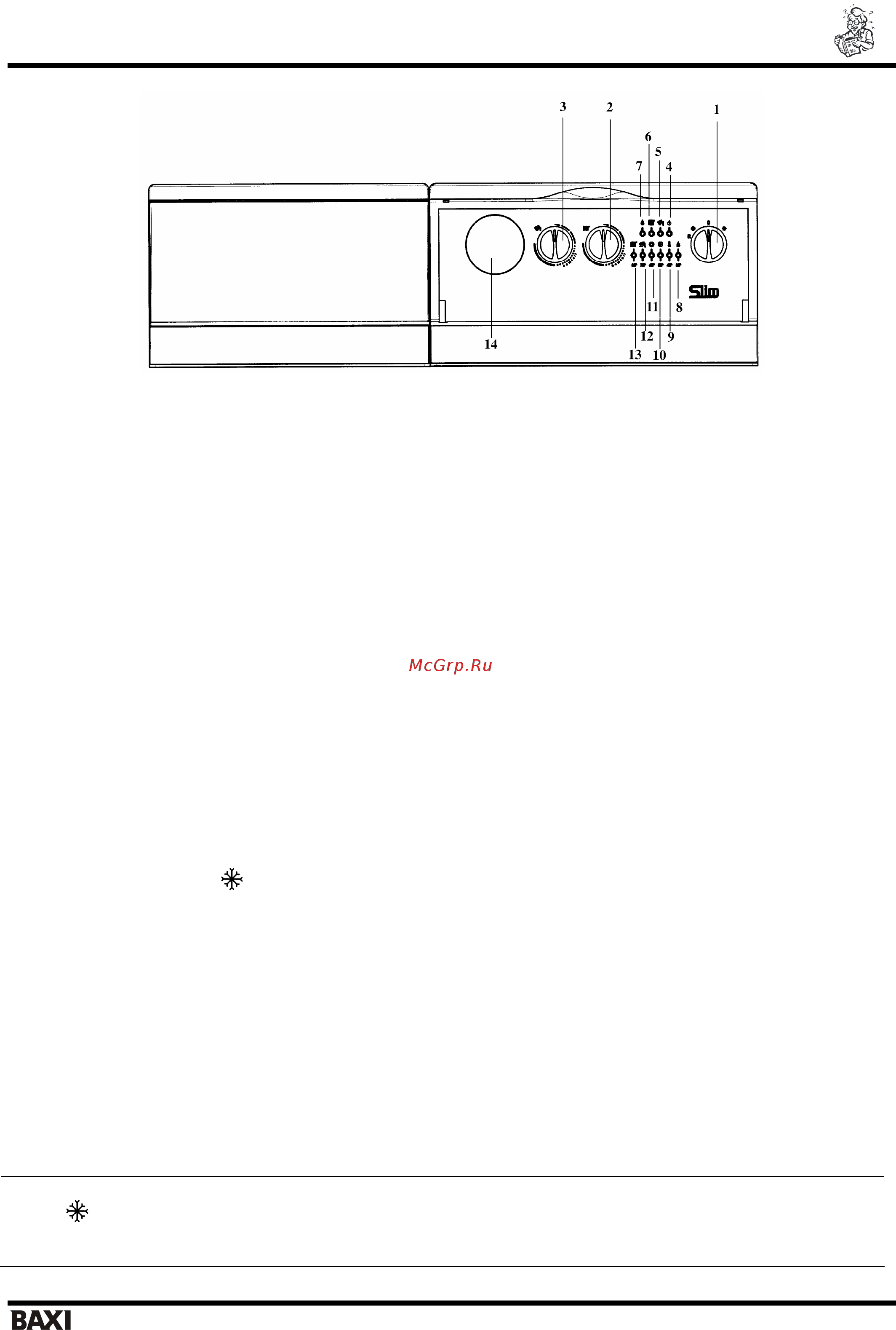 Baxi SLIM 2.230I-2.300I [5/28] Инструкции по включению