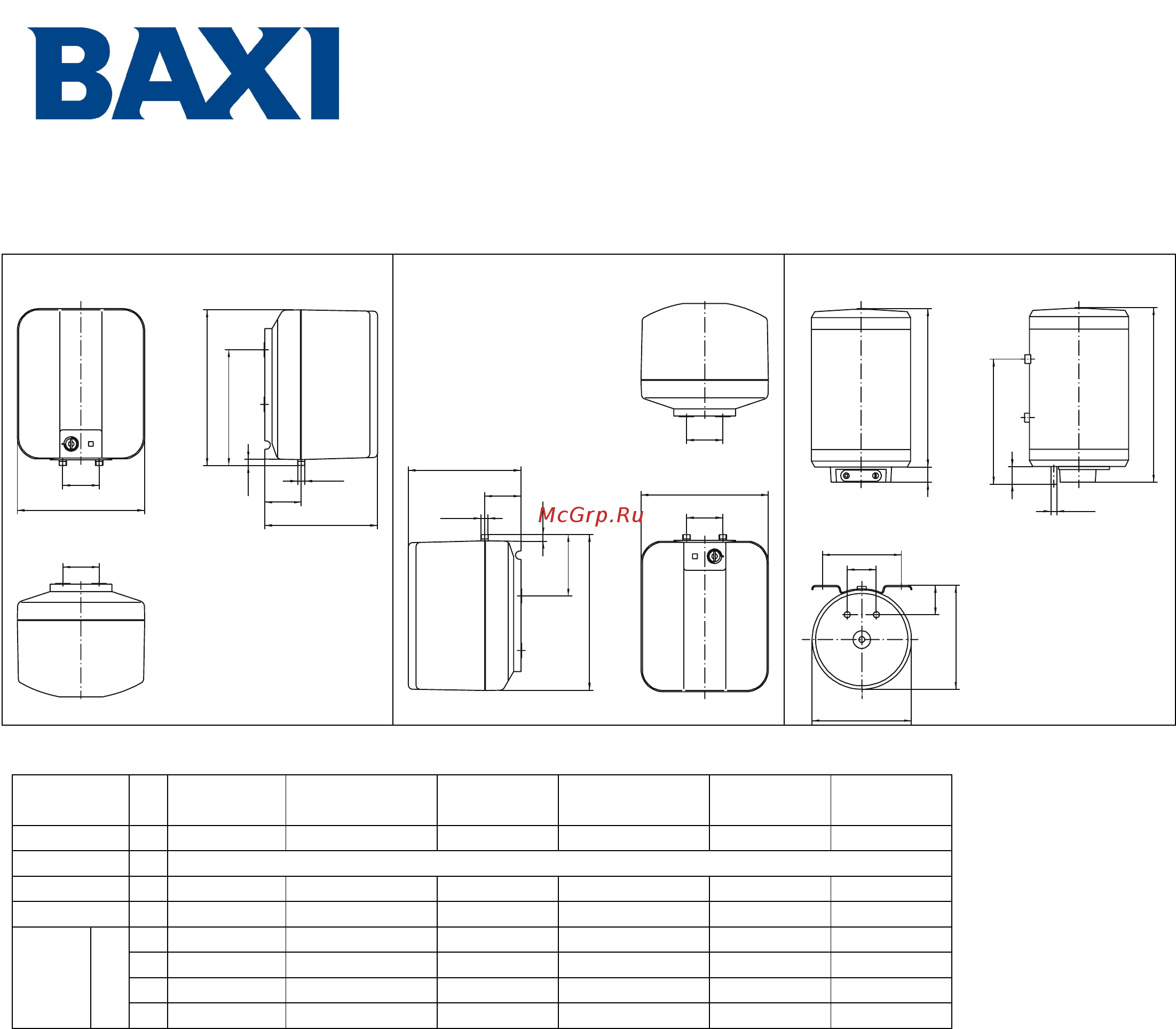 Baxi MUST 10-30 Инструкция по эксплуатации онлайн