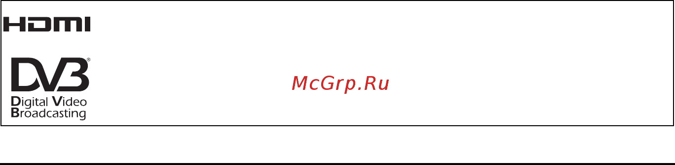Acer AT3258ML [2/44] Dvb является зарегистрированным товарным знаком проекта dvb