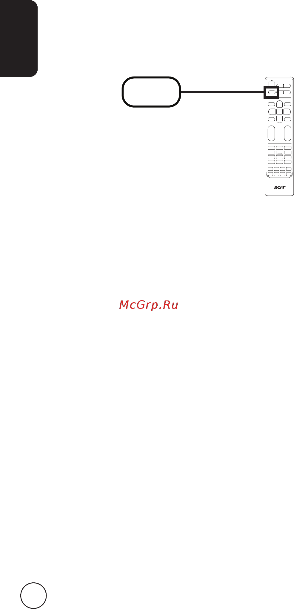 Acer AT2618MF [16/40] Выбор входного сигнала