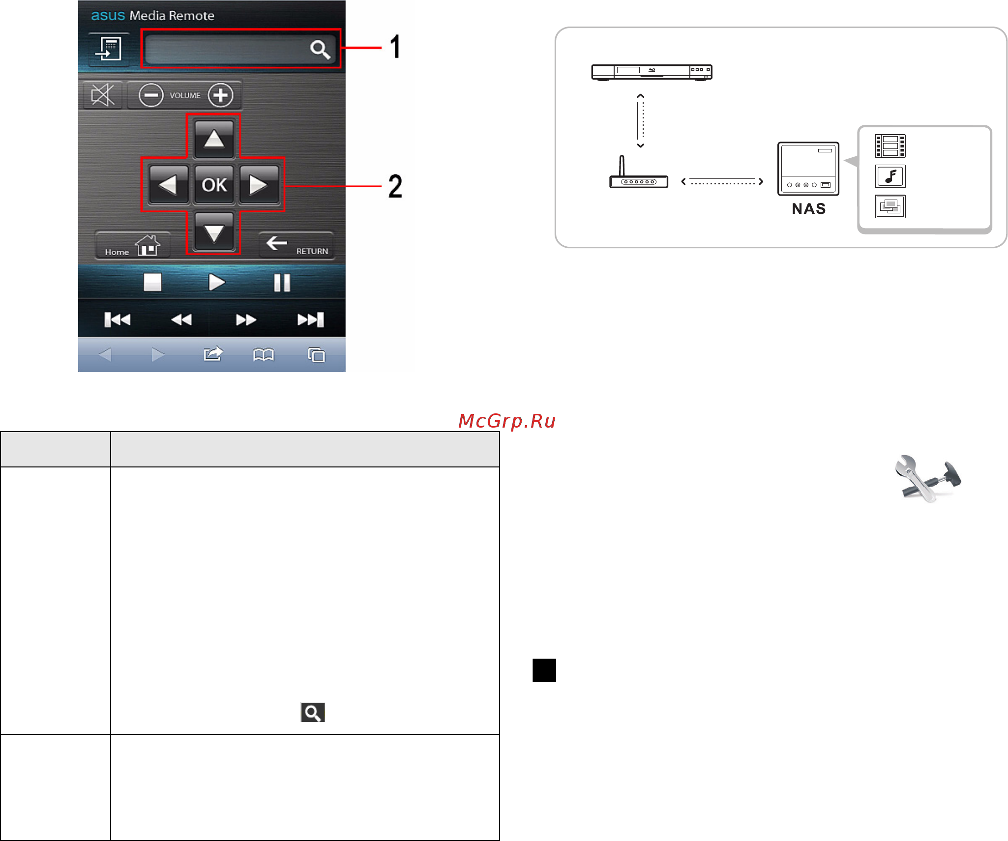 Asus O!PLAY BDS-700 [30/51] Использование функции dlna