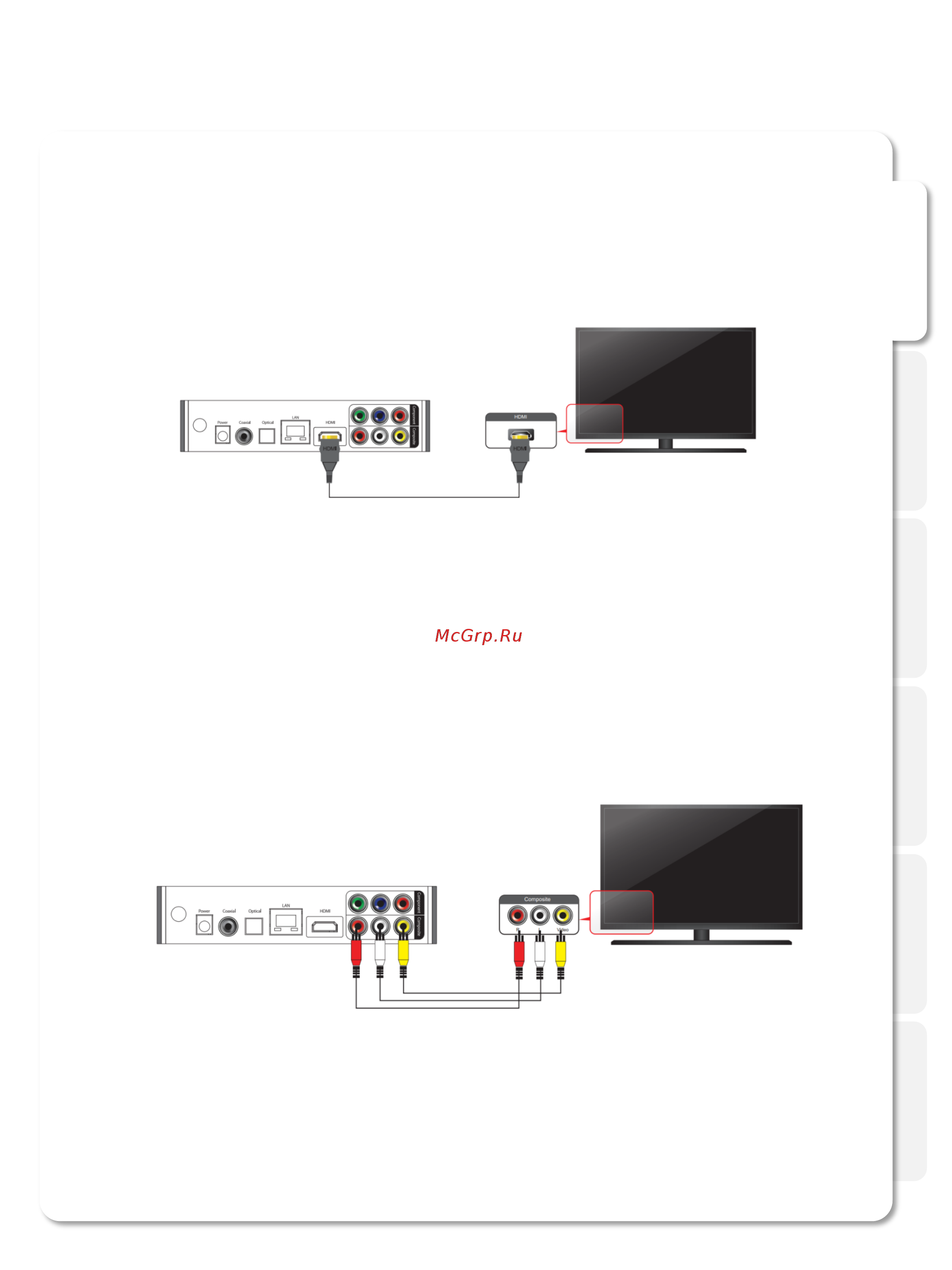 Xtreamer SIDEWINDER3 [7/91] Connections