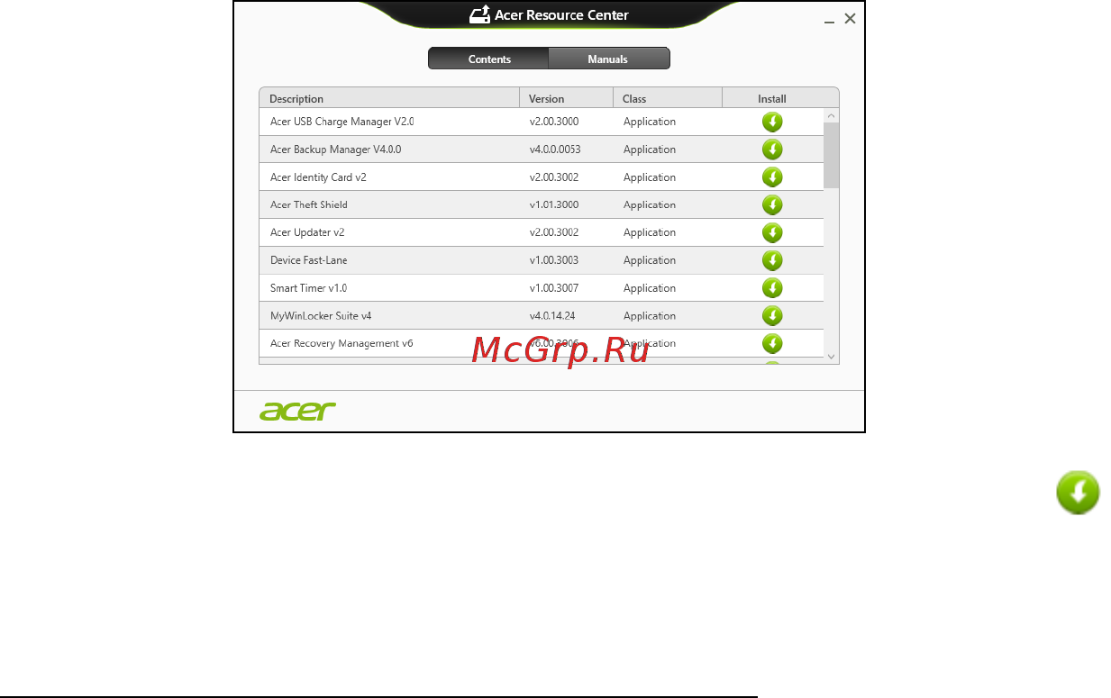 Acer ASPIRE V5-571P [1596/3496] Visszatérés korábbi rendszer pillanatképhez
