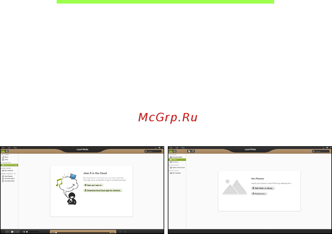 Acer ASPIRE V5-571P [1607/3496] Acer clear fi