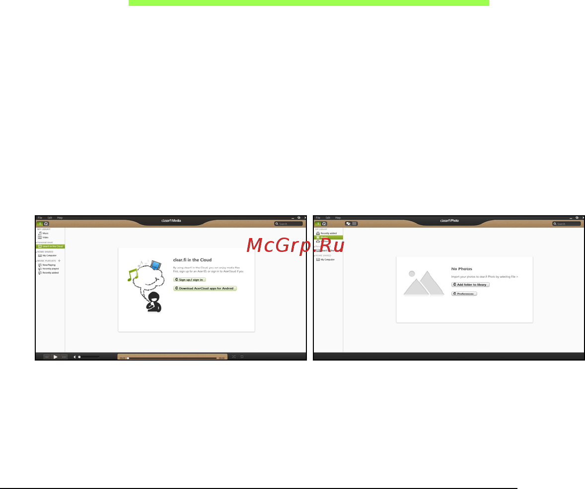 Acer ASPIRE V5-571P [2189/3496] Răsfoirea fişierelor media şi a fotografiilor