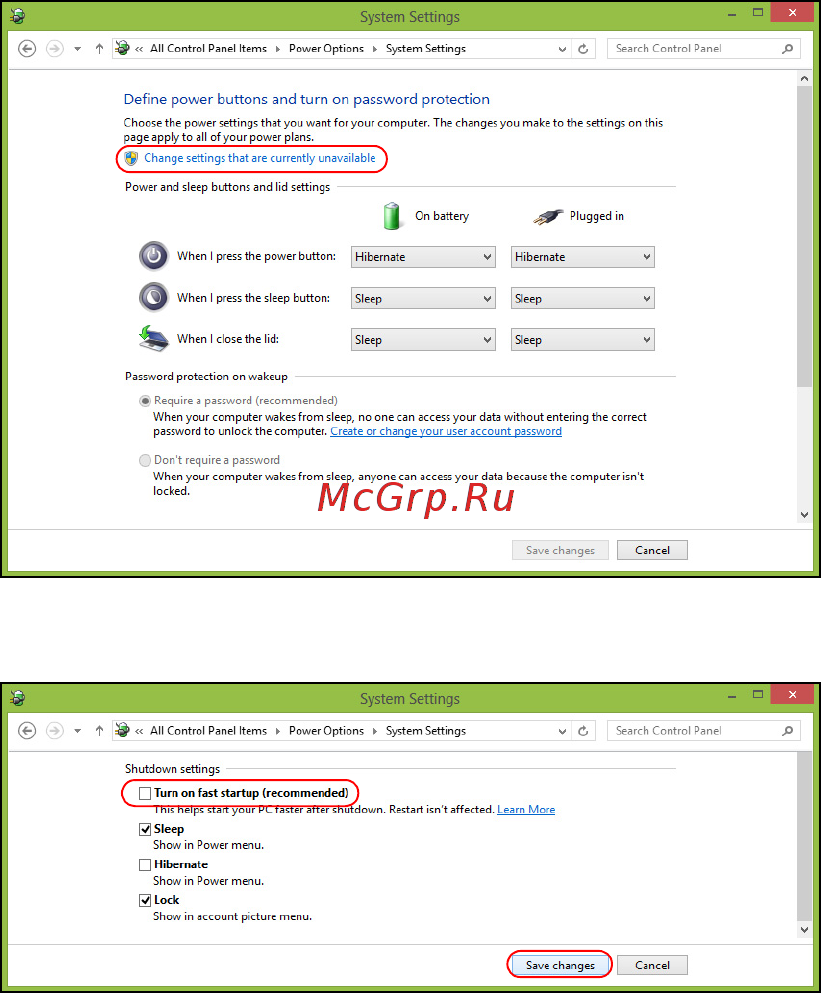 Acer ASPIRE V5-571P Инструкция по эксплуатации онлайн [2319/3496] 97665