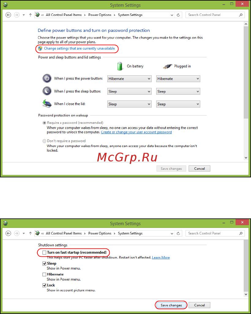 Acer ASPIRE V5-571P Инструкция по эксплуатации онлайн [2790/3496] 97665