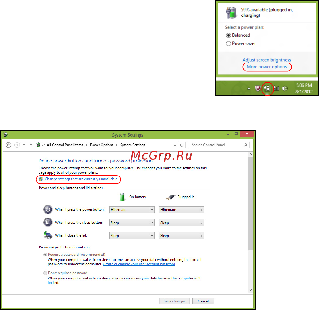 Acer ASPIRE V5-571P Инструкция по эксплуатации онлайн [3222/3496] 97665