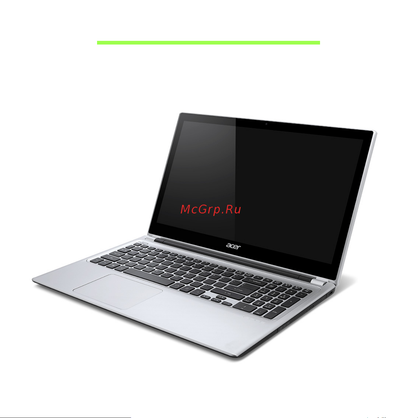 Acer ASPIRE V5-531PG [1309/3496] Знакомство с ноутбуком acer