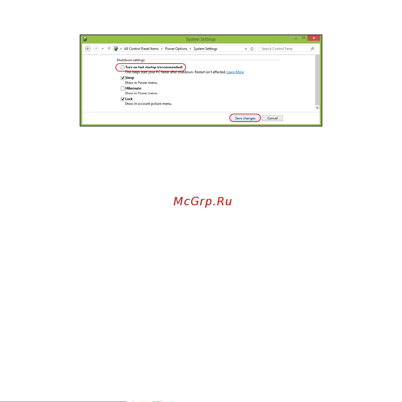 Acer ASPIRE V5-531PG Инструкция по эксплуатации онлайн [1613/3496] 97668